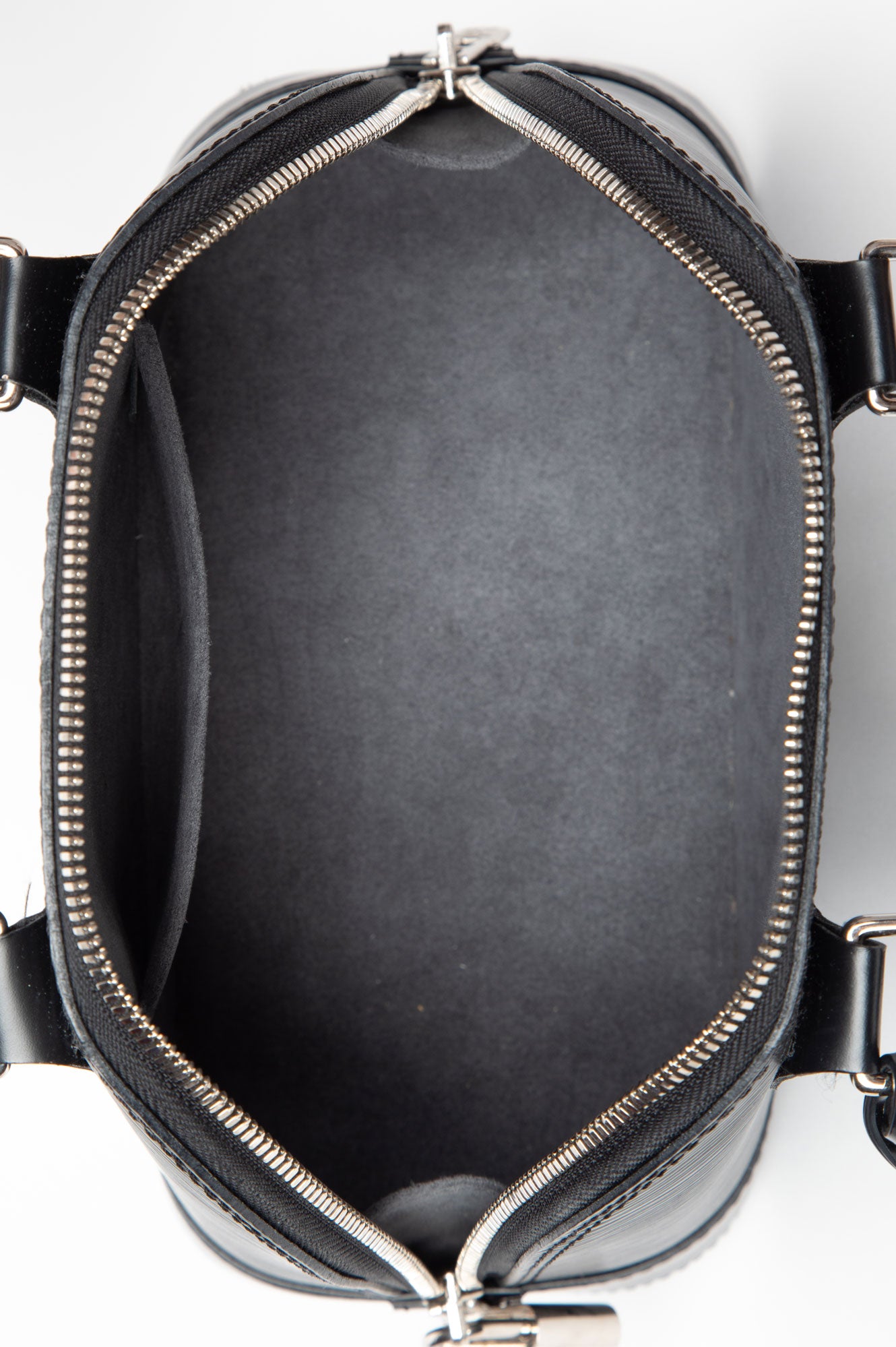 Louis Vuitton Black Epi Leather Alma BB