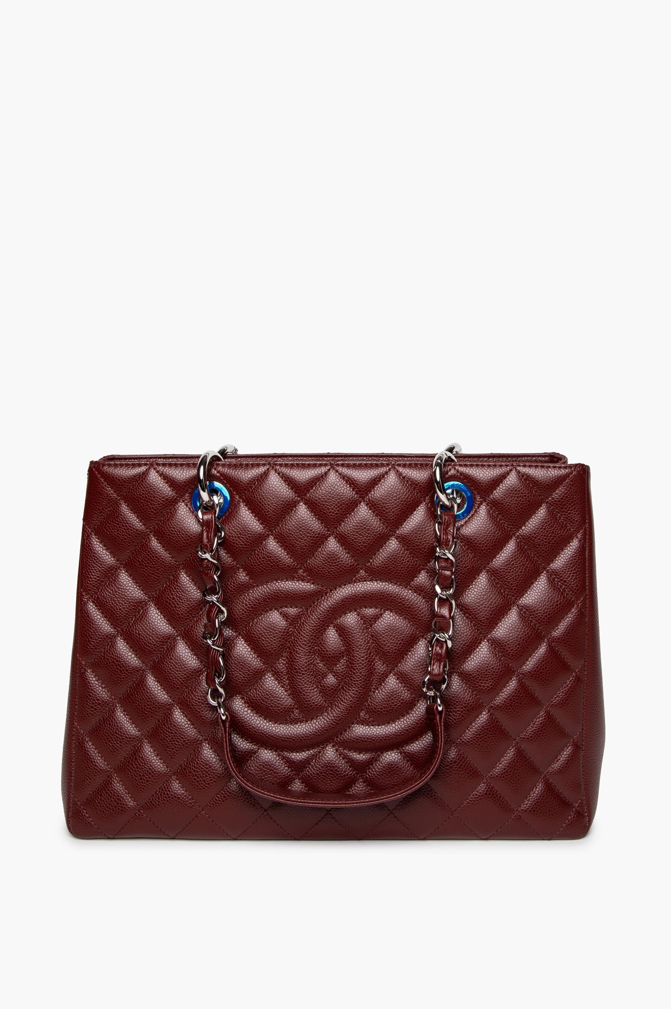 Chanel Burgundy Caviar Leather GST