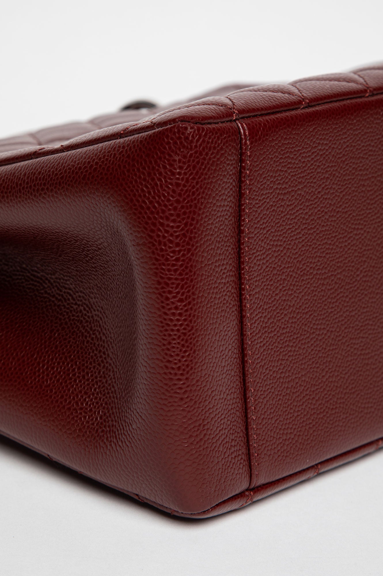 Chanel Burgundy Caviar Leather GST