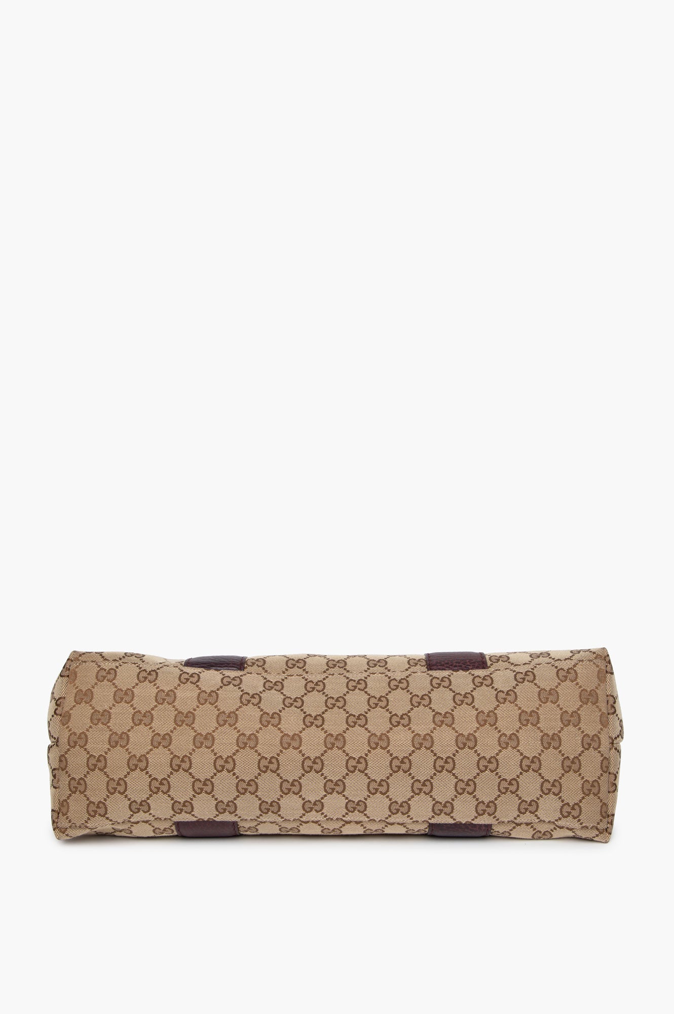 Gucci GG Canvas Medium Bamboo Tote Bag