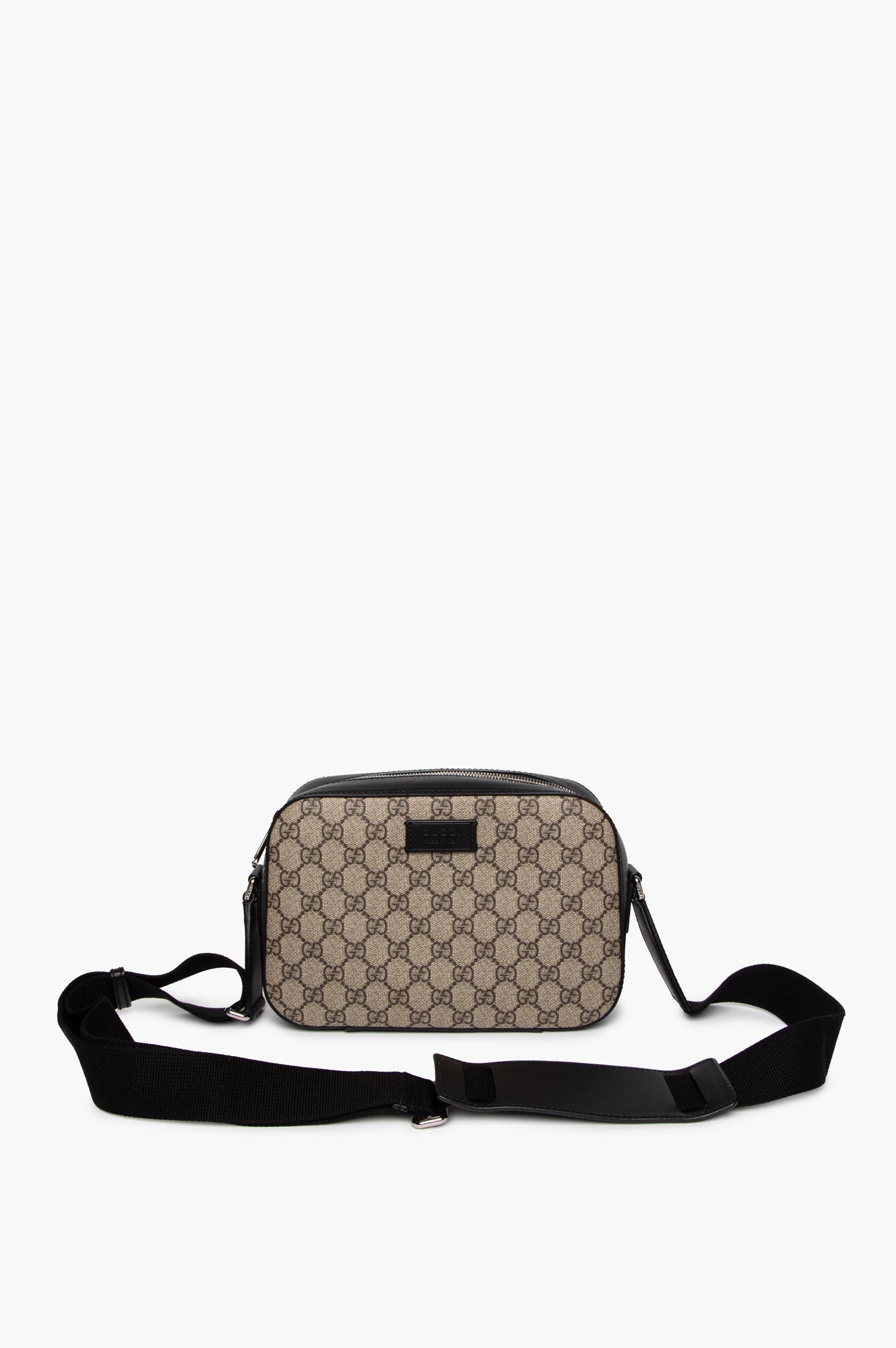 Gucci GG Supreme Canvas Camera Shoulder Bag