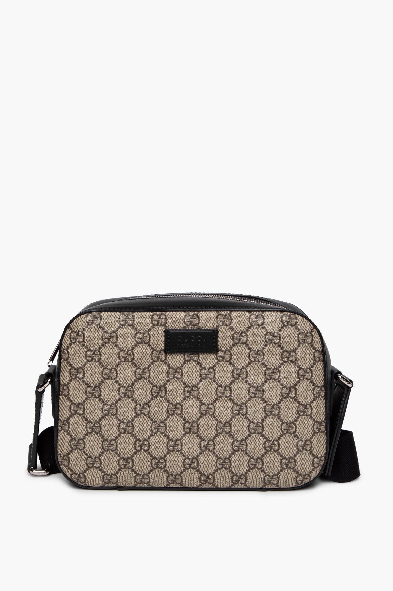 Gucci GG Supreme Canvas Camera Shoulder Bag