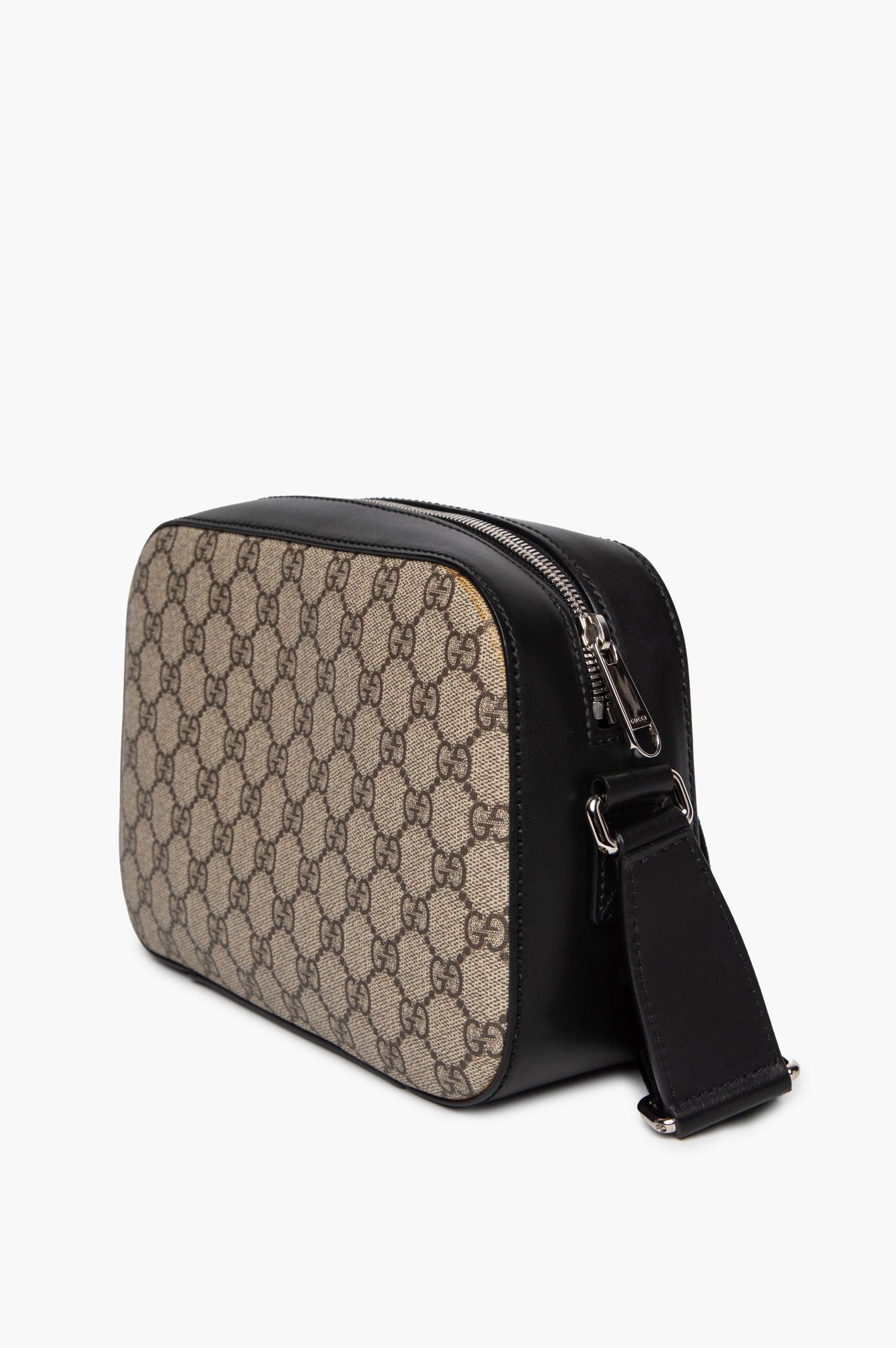 Gucci GG Supreme Canvas Camera Shoulder Bag