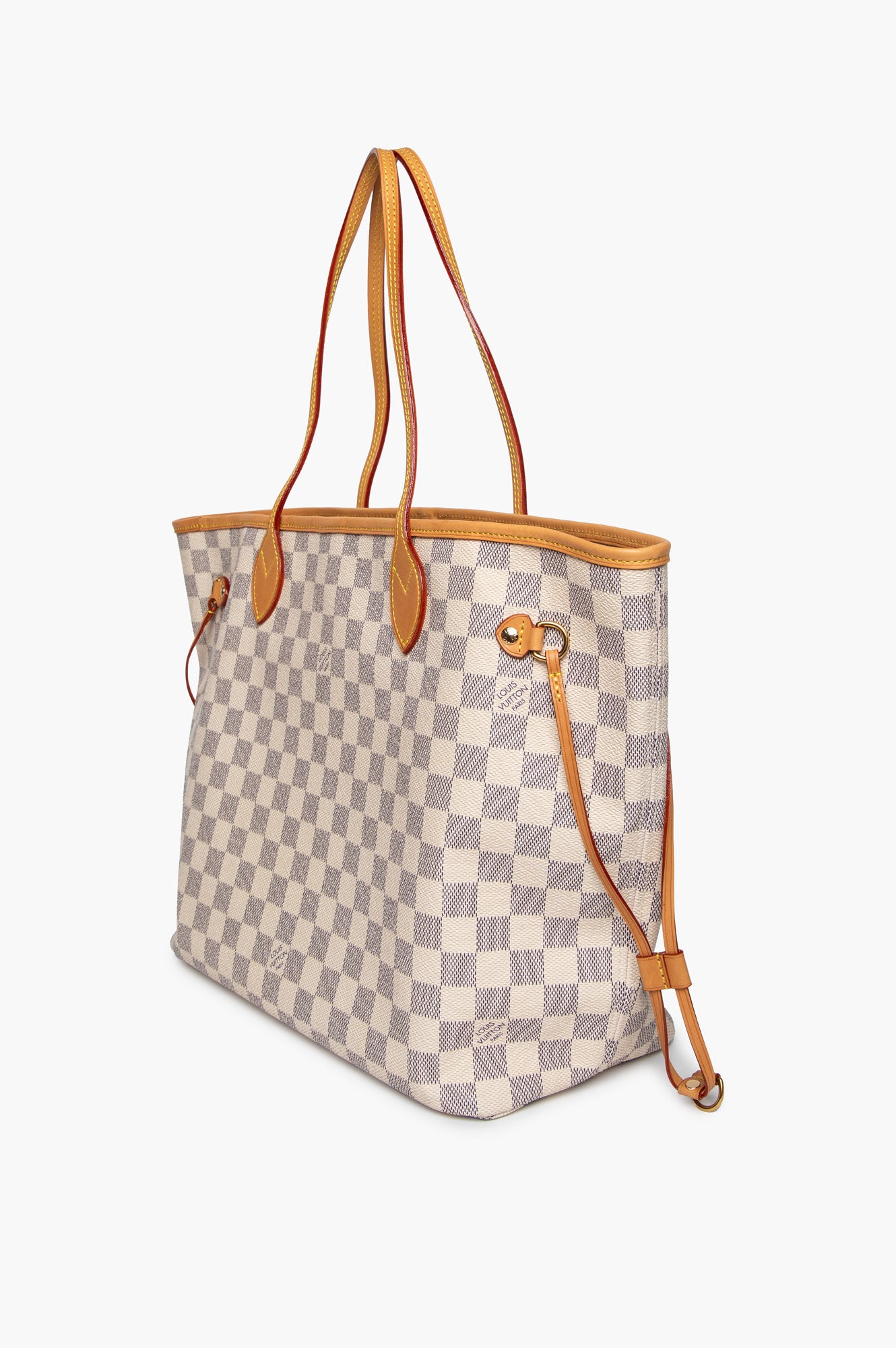 Louis Vuitton Damier Azur Neverfull MM with Pouch