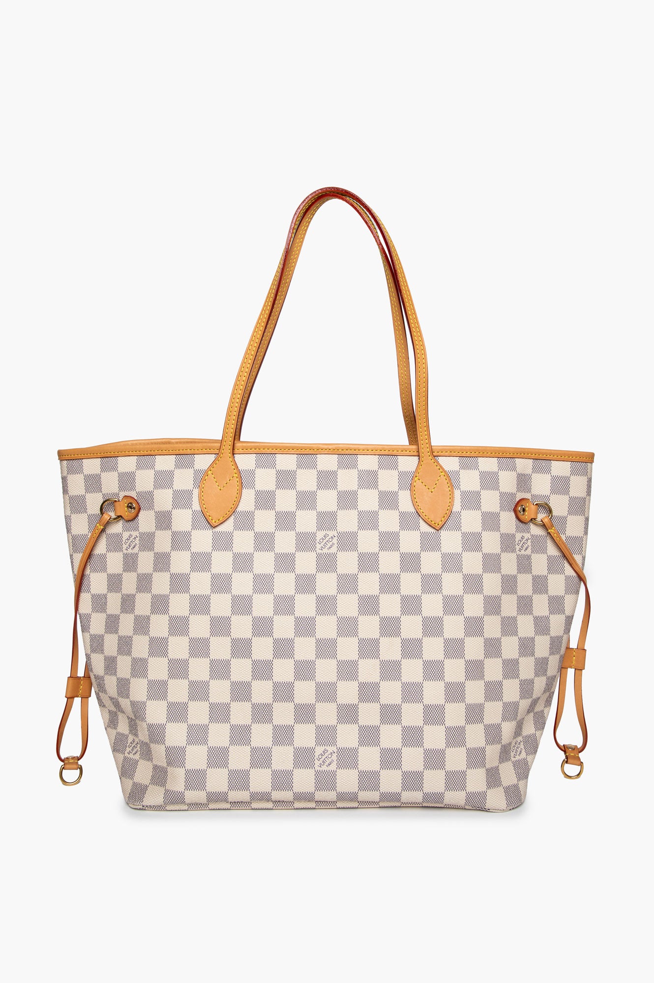 Louis Vuitton Damier Azur Neverfull MM with Pouch