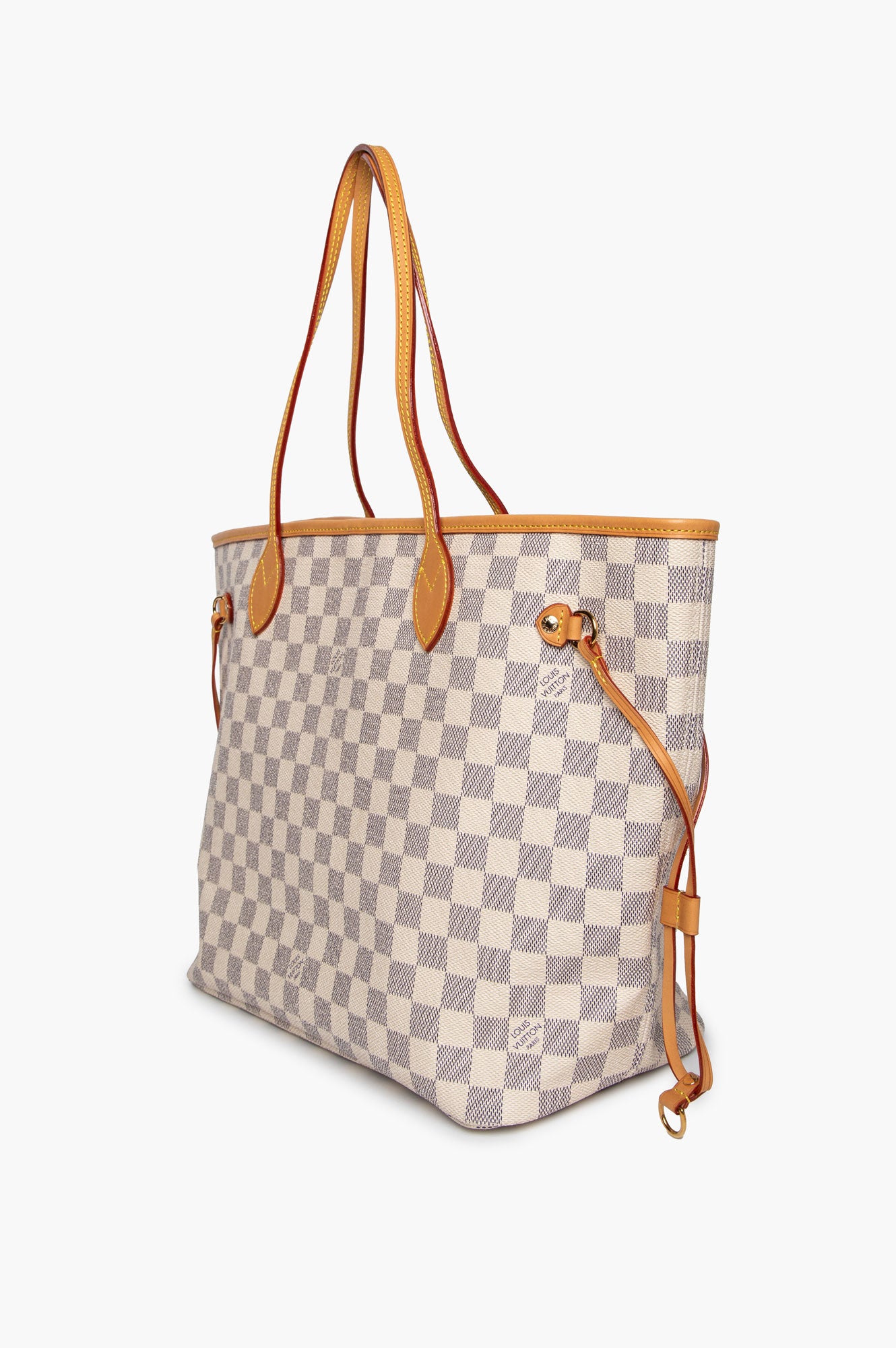 Louis Vuitton Damier Azur Neverfull MM with Pouch