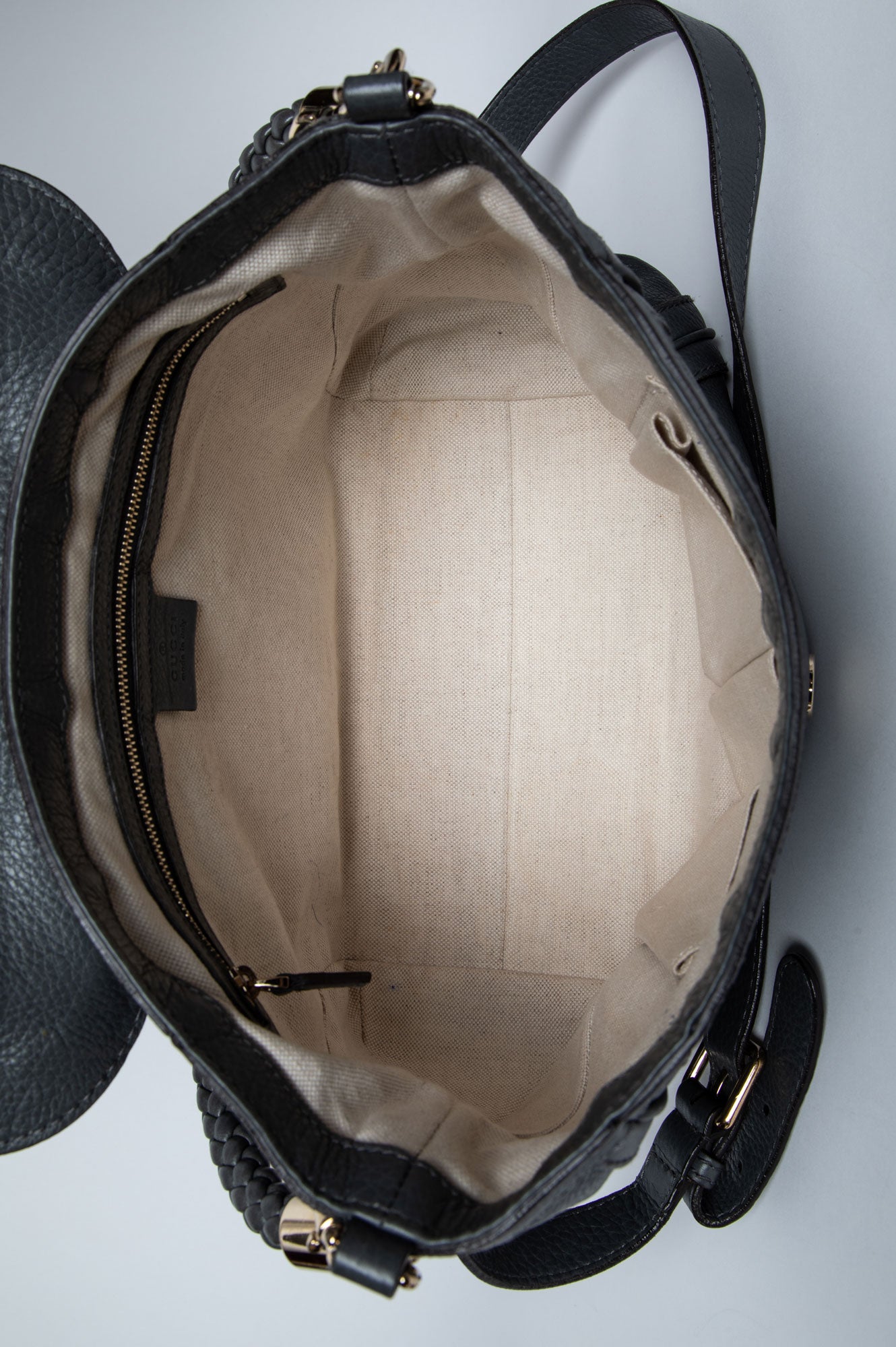Gucci Grey Medium Bella Flap Bag