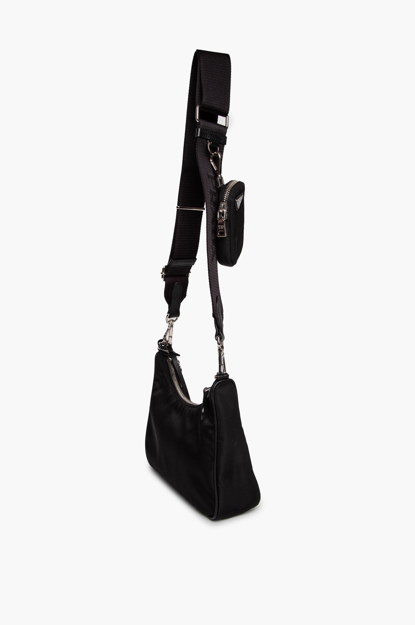 Prada Black Re-edition 2005 Re-Nylon Bag