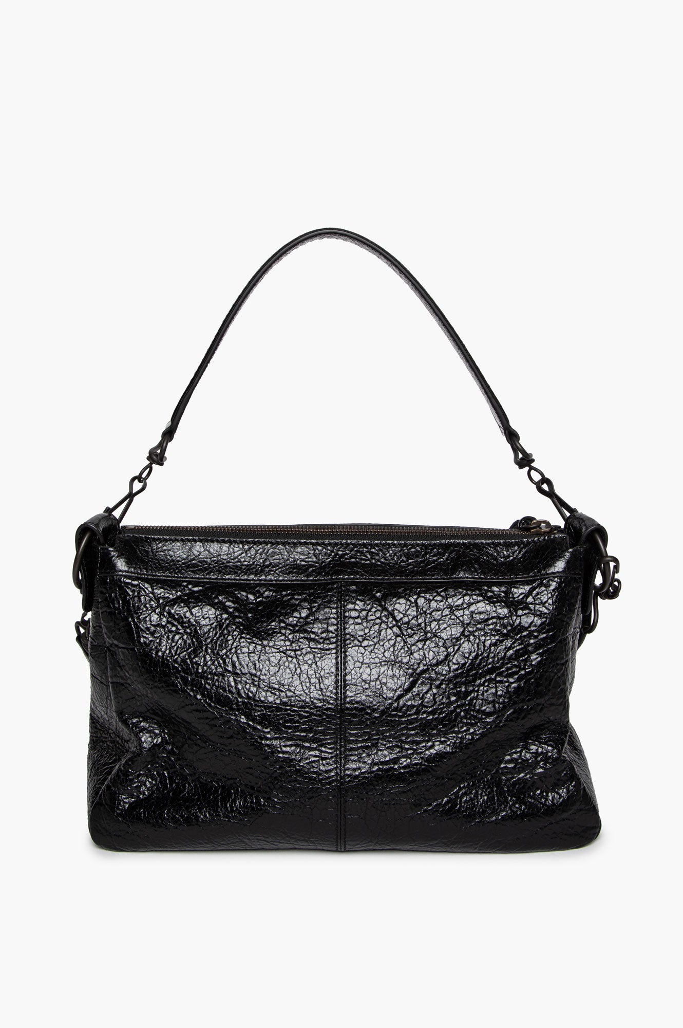 Balenciaga Black Arena Lambskin Antique Brass Hardware Le City Bag