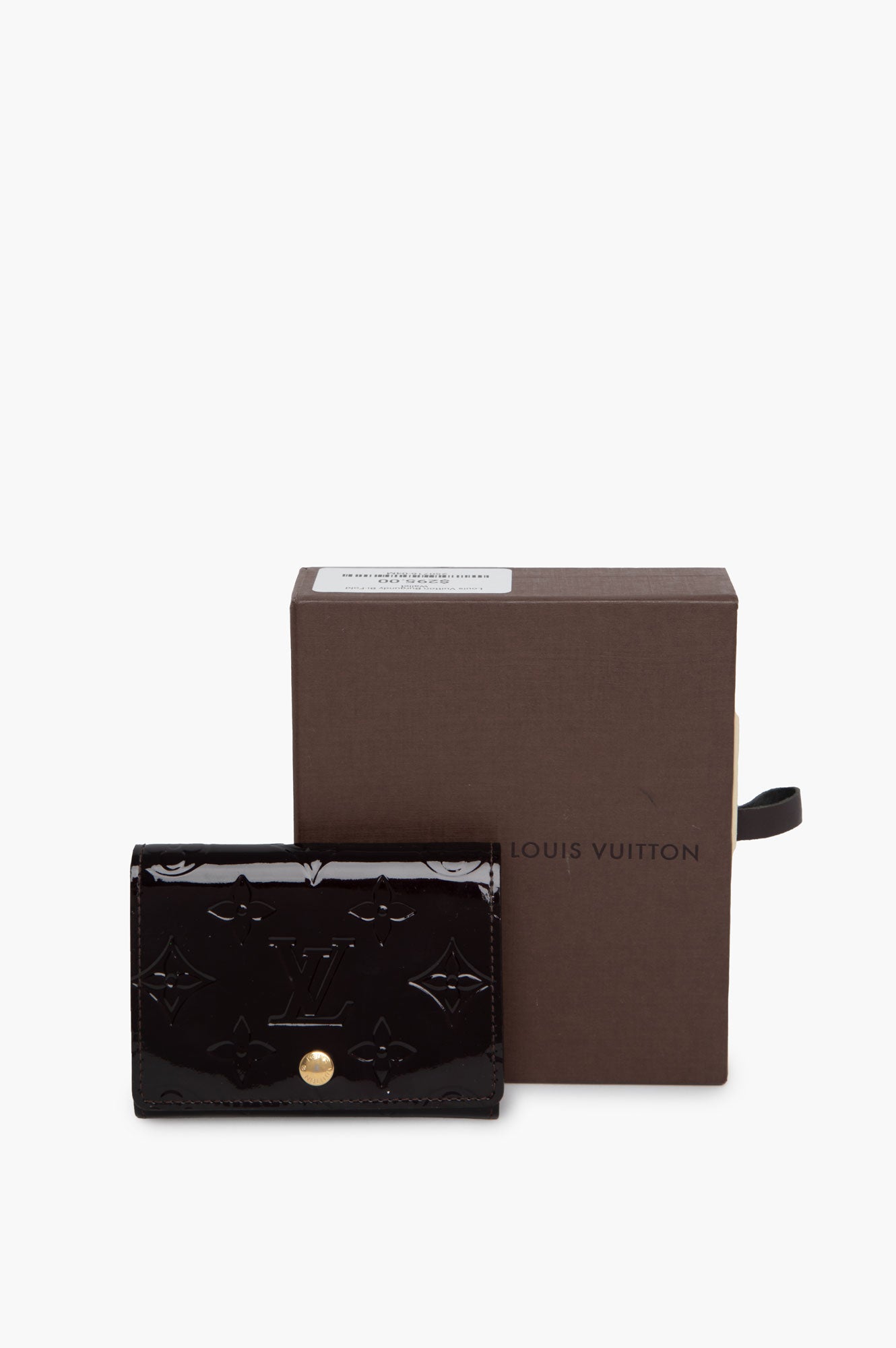 Louis Vuitton Burgundy Bi-Fold Wallet