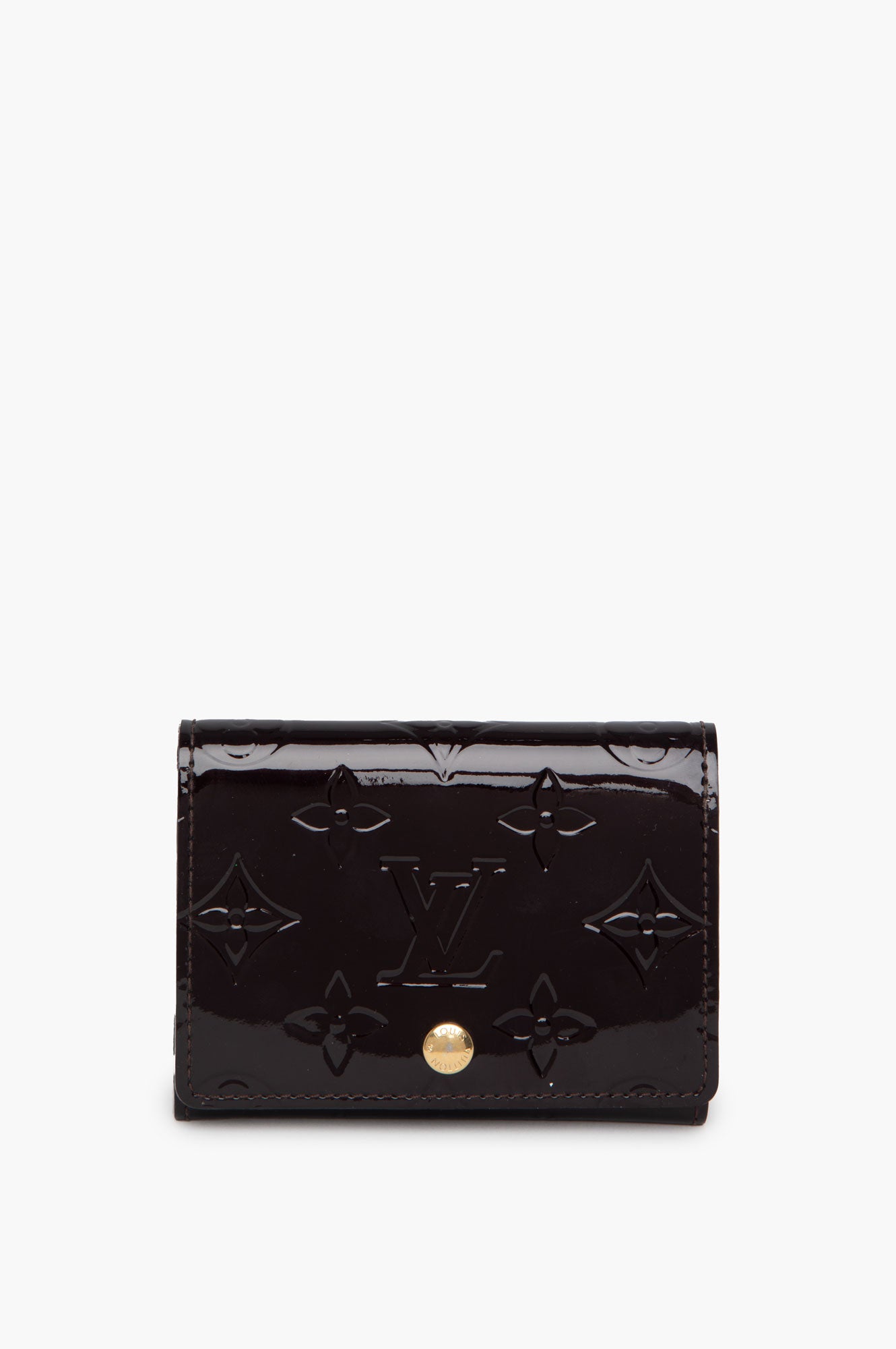 Louis Vuitton Burgundy Bi-Fold Wallet