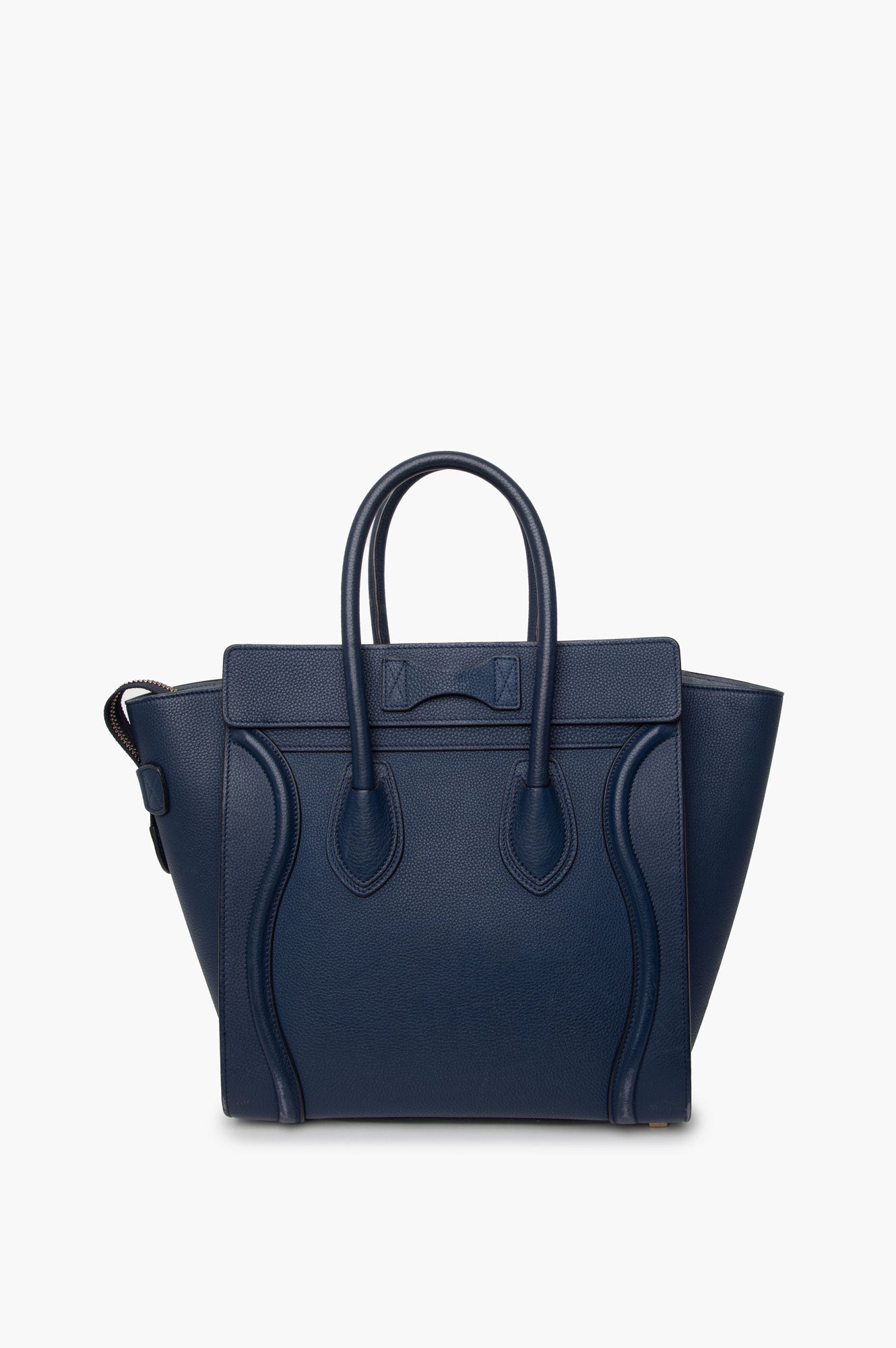 Celine Blue Medium Luggage Bag