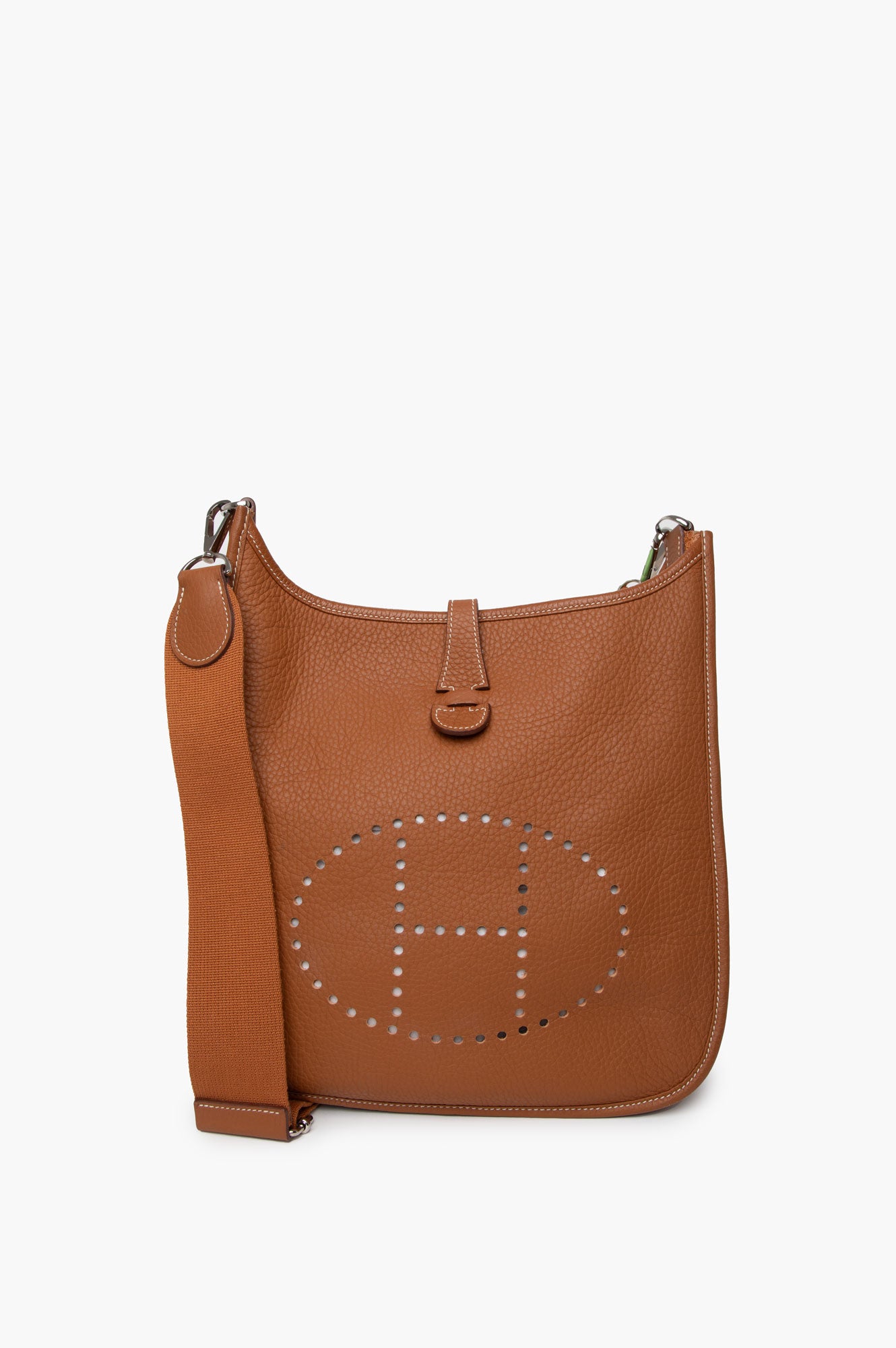 Hermes 2010 Gold Evelyne III 29 Crossbody Bag