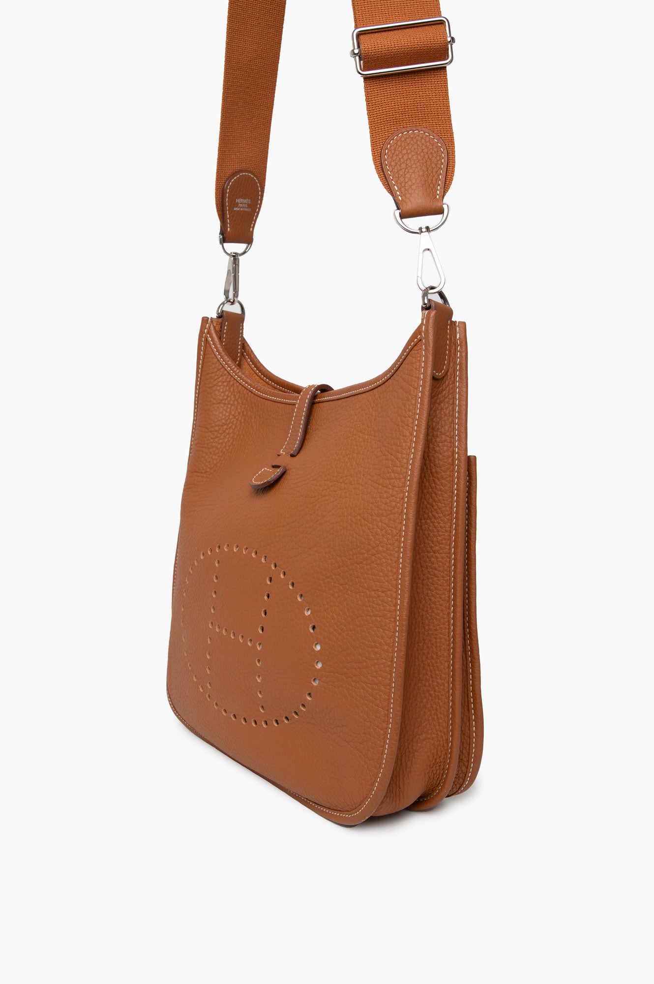 Hermes 2010 Gold Evelyne III 29 Crossbody Bag