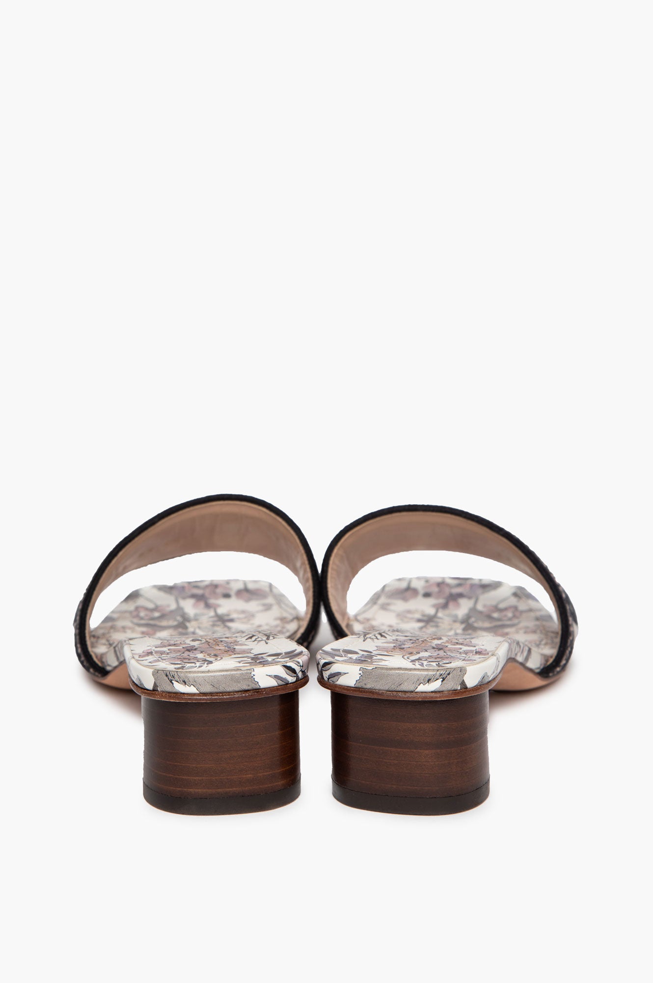 Christian Dior Embroidered D-Floral Dway 35mm Slides Size 36