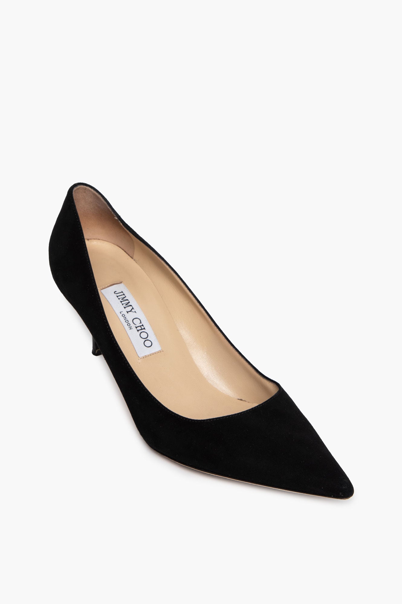 Jimmy Choo Black Suede Love 65 Pumps Size 39