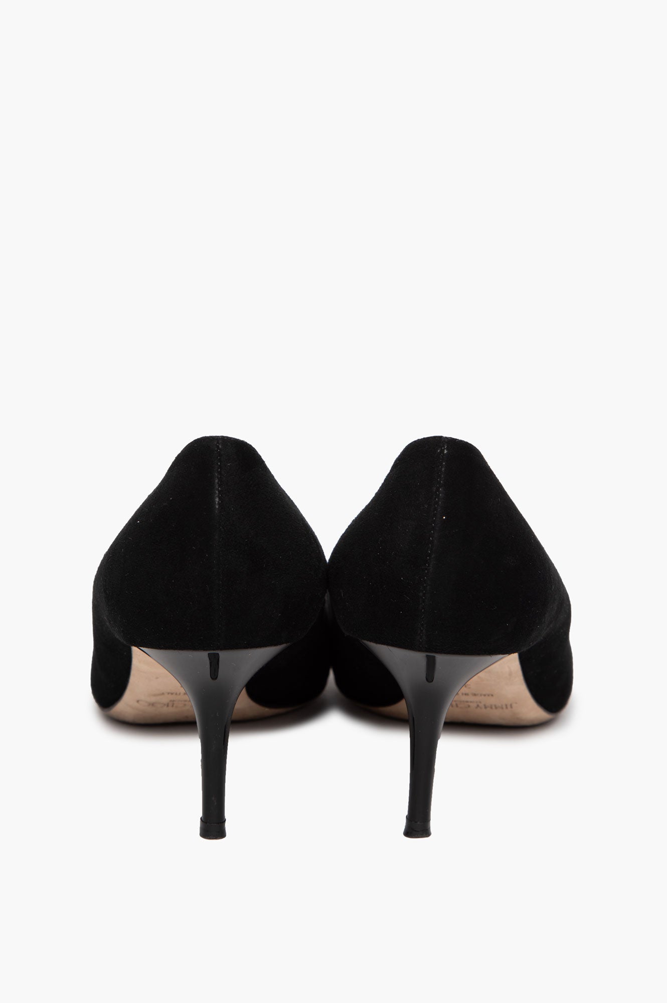 Jimmy Choo Black Suede Love 65 Pumps Size 39