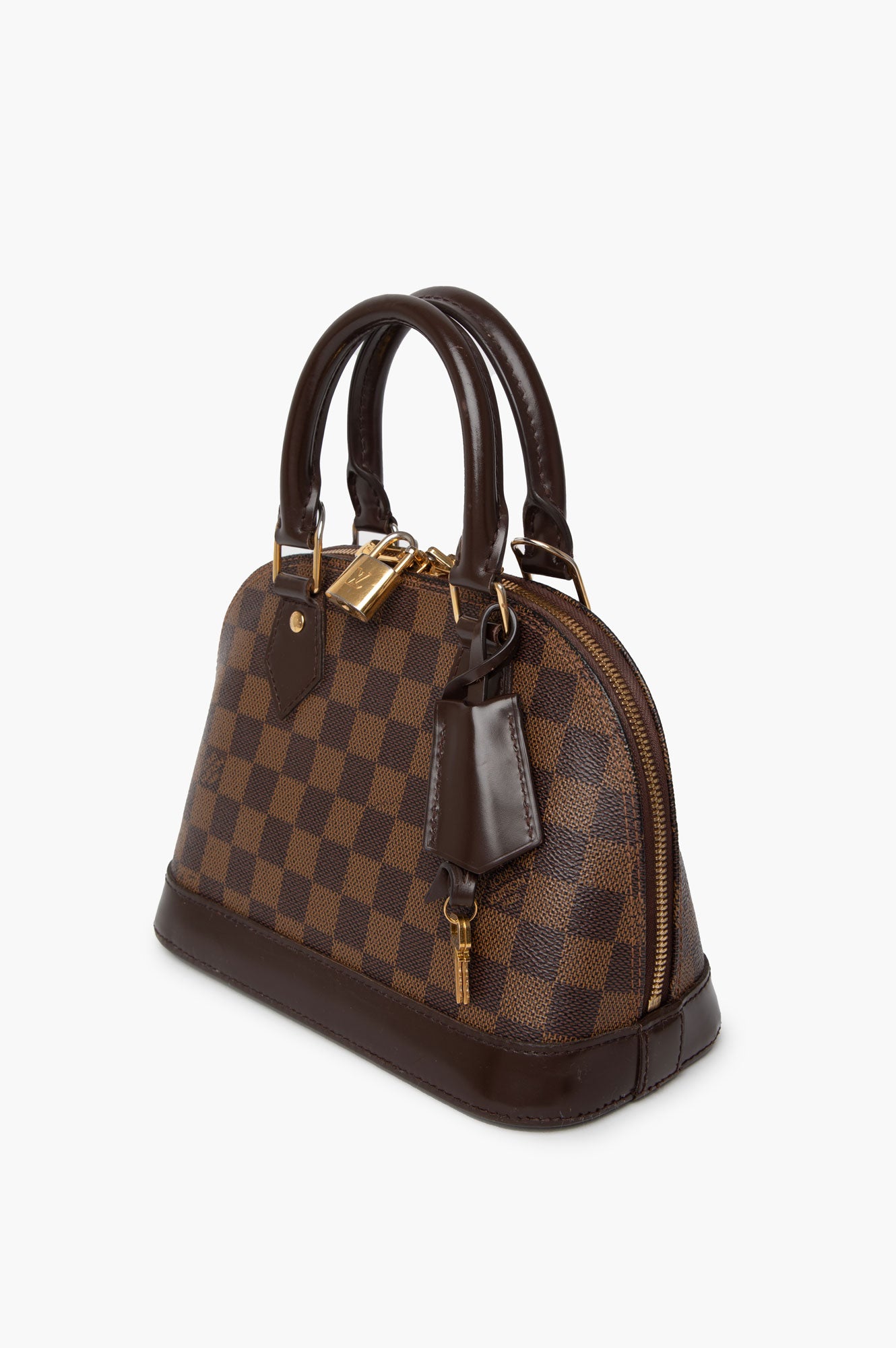 Louis Vuitton Damier Ebene Alma BB With Strap