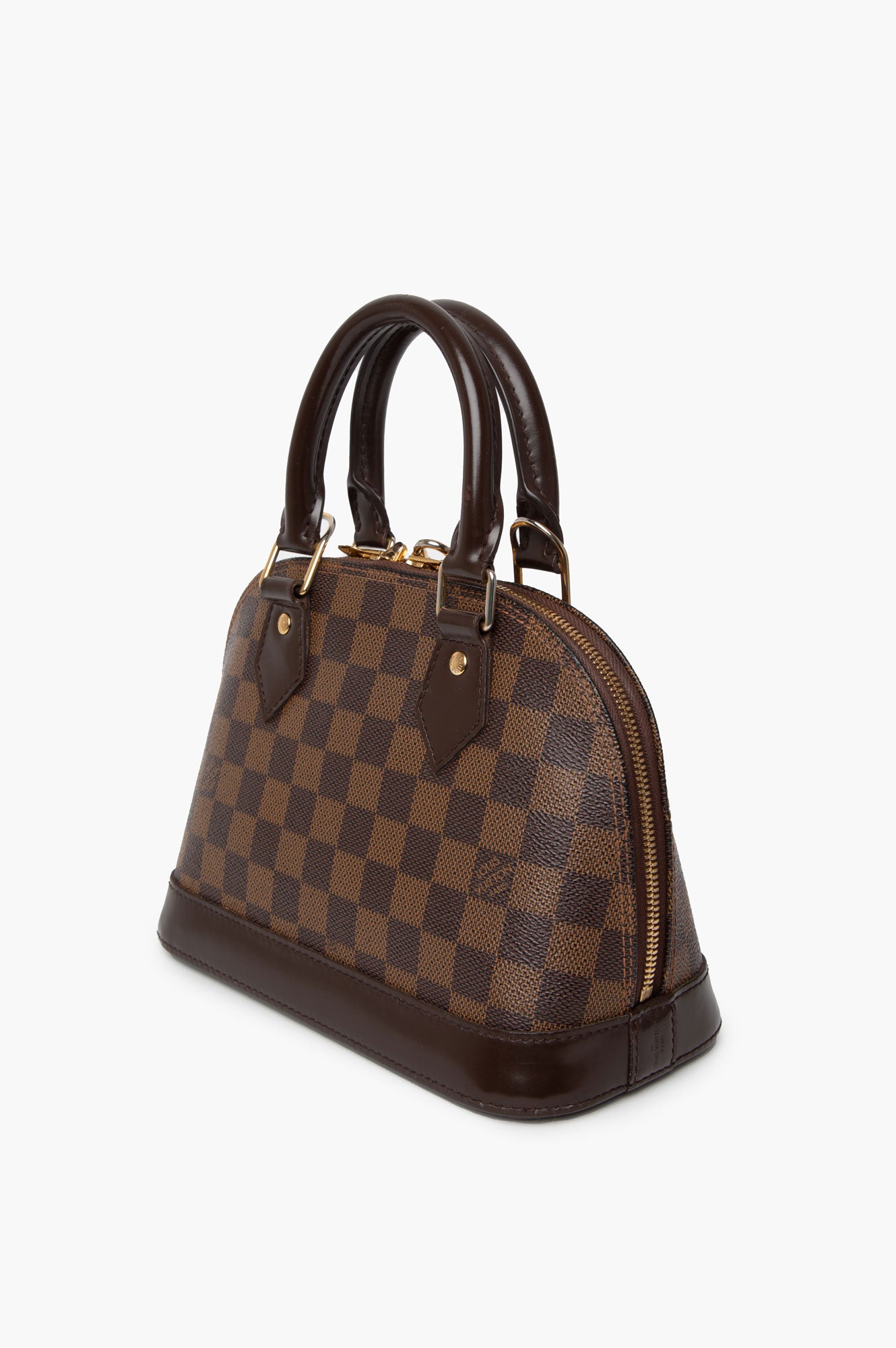 Louis Vuitton Damier Ebene Alma BB With Strap