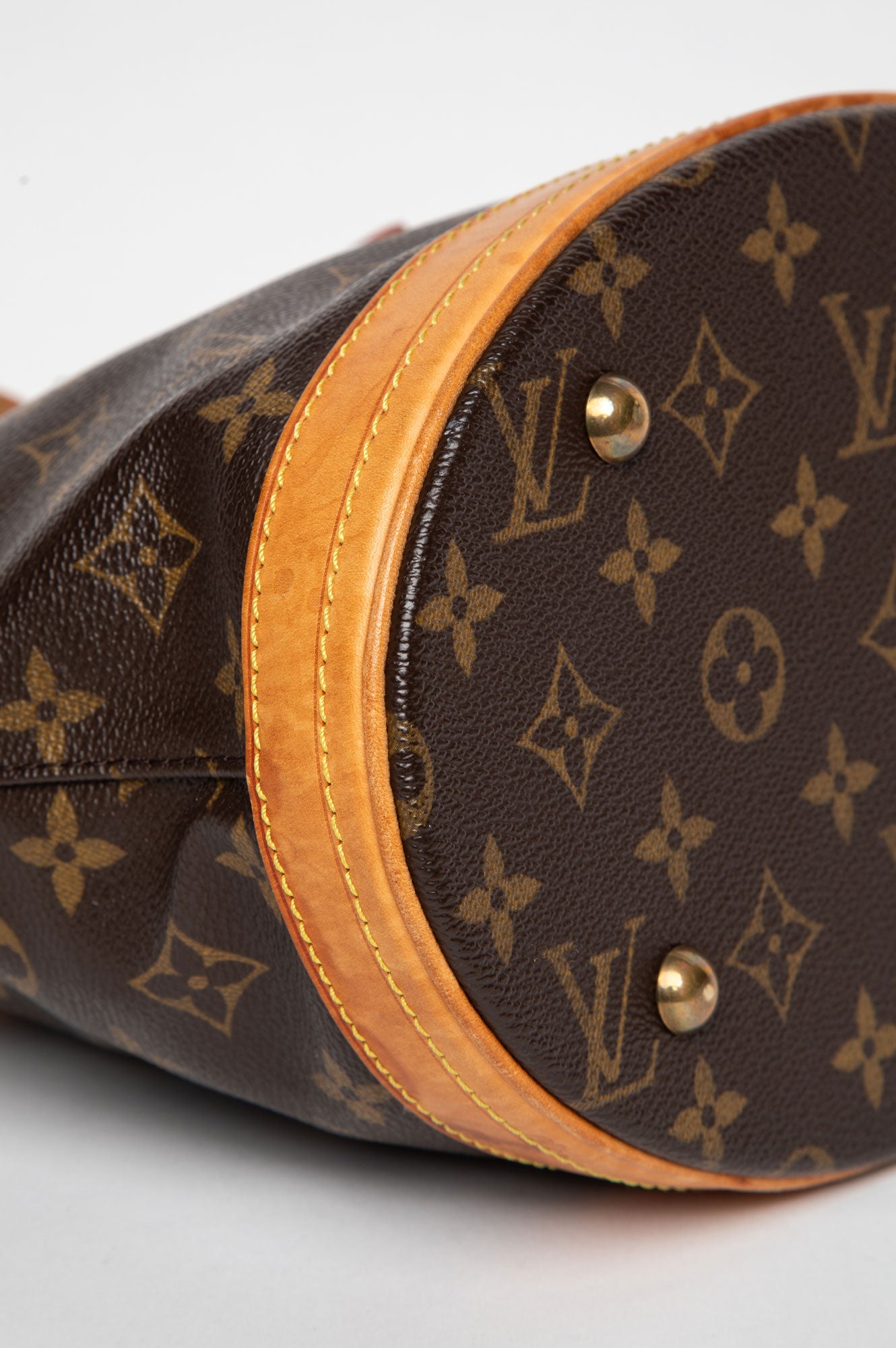Louis Vuitton Monogram Petit Bucket PM Shoulder Bag