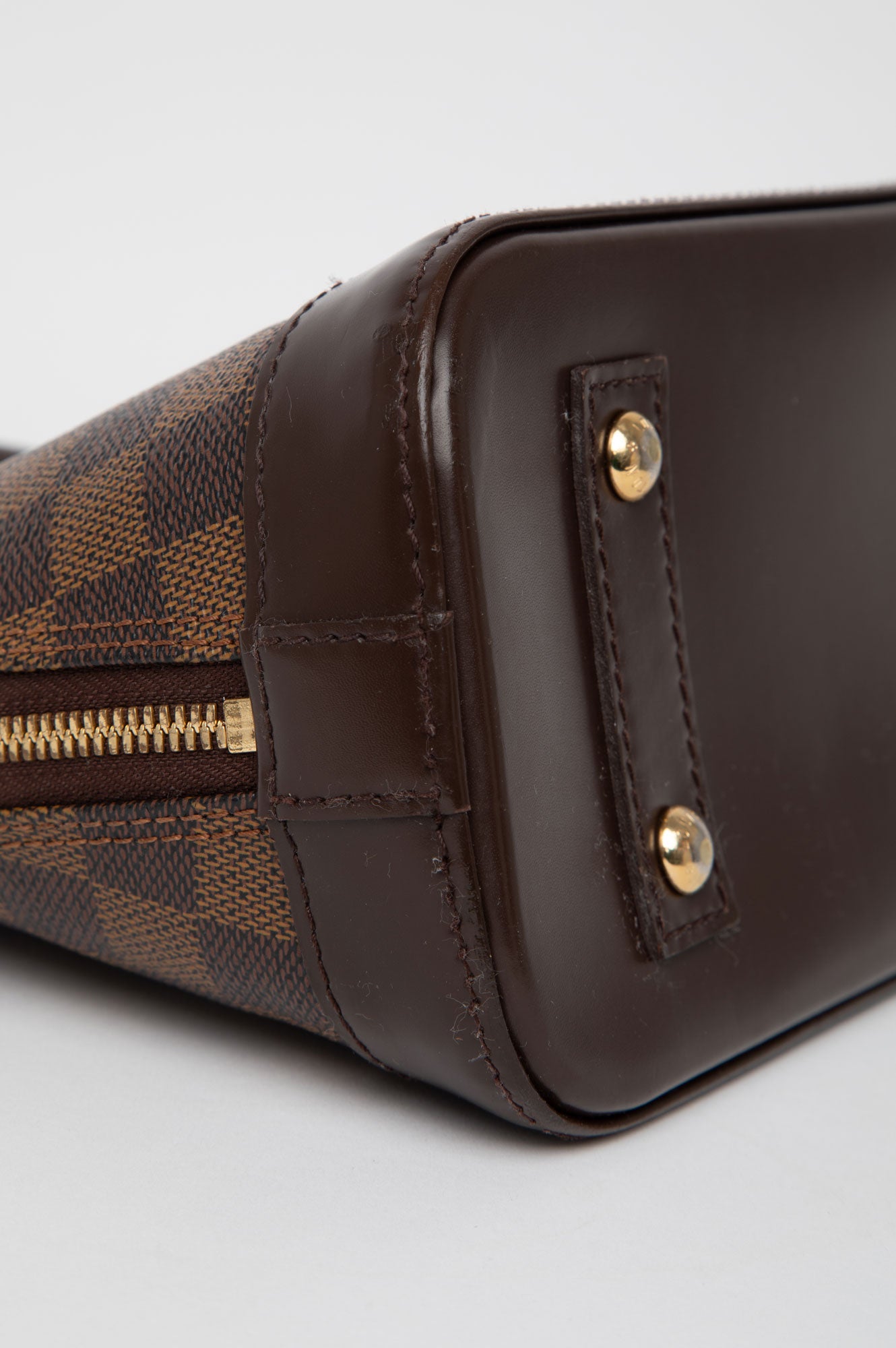 Louis Vuitton Damier Ebene Alma BB With Strap