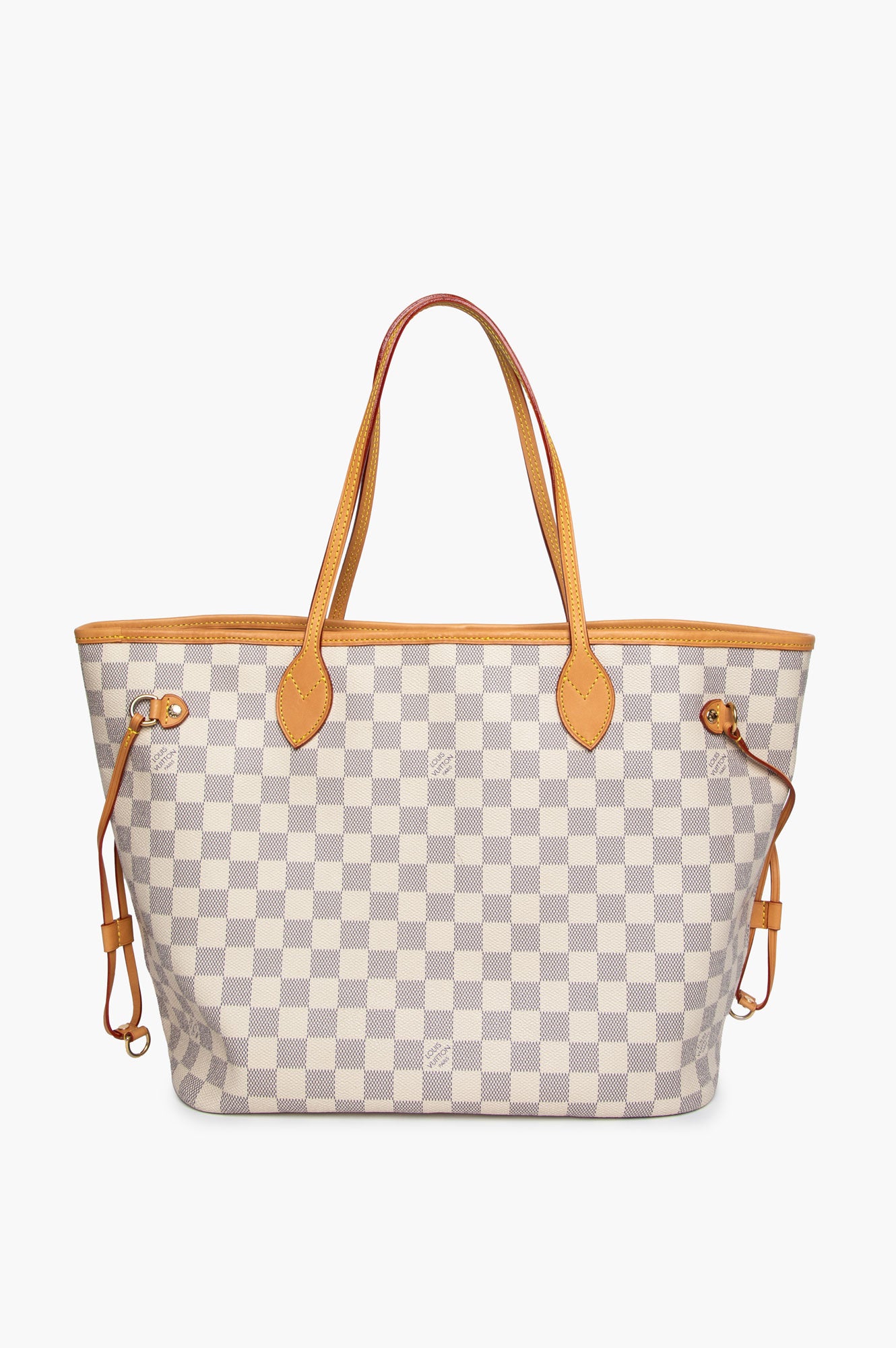 Louis Vuitton Damier Azur Neverfull MM with Pouch