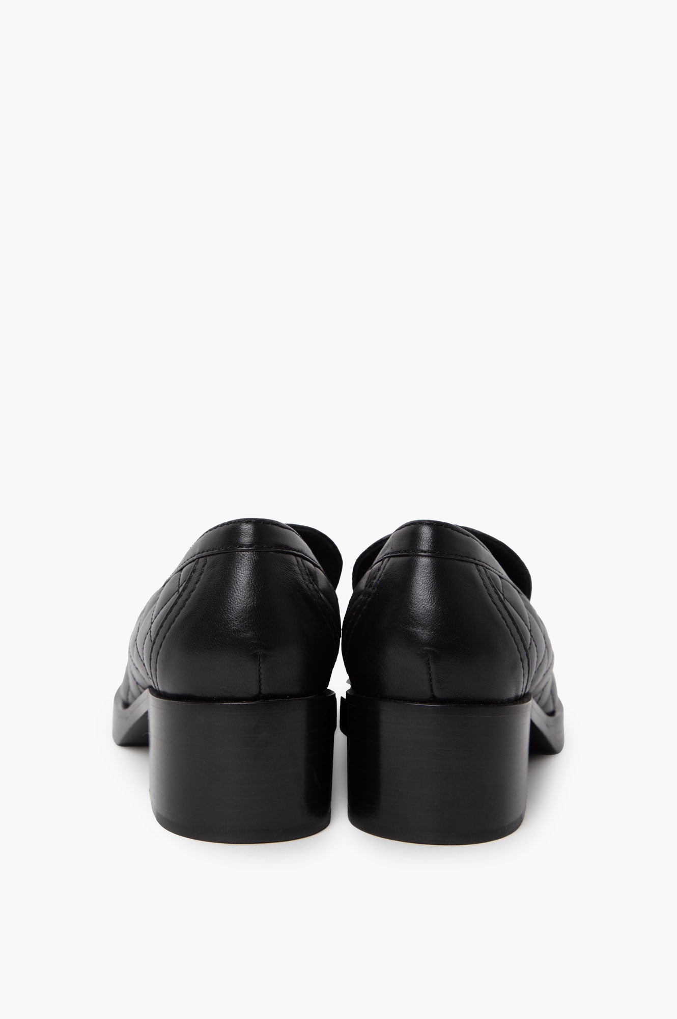 Chanel Black 2023 Cruise Quilted CC Heart Loafer Size 38.5