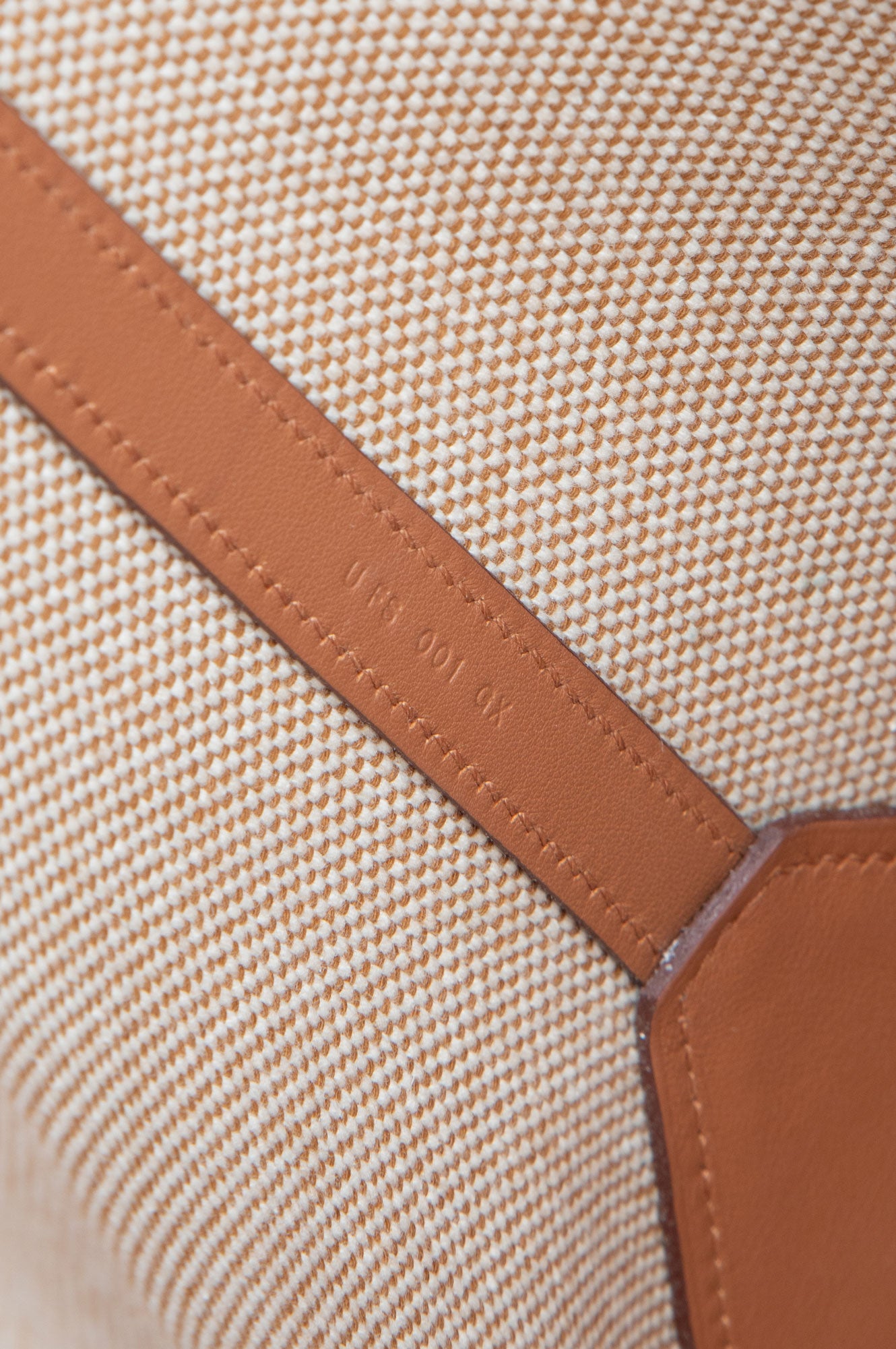 Hermes Beige Toile Cabas 40 Canvas Tote