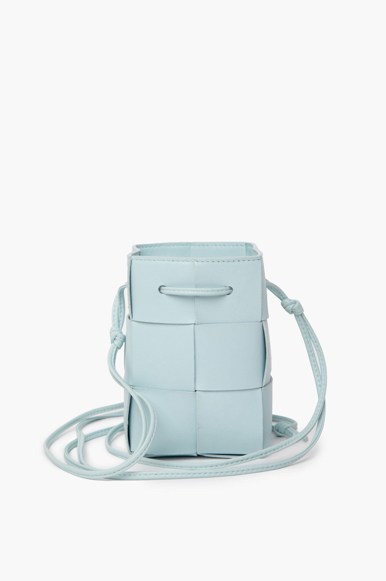 Bottega Veneta Baby Blue Buckle Bag