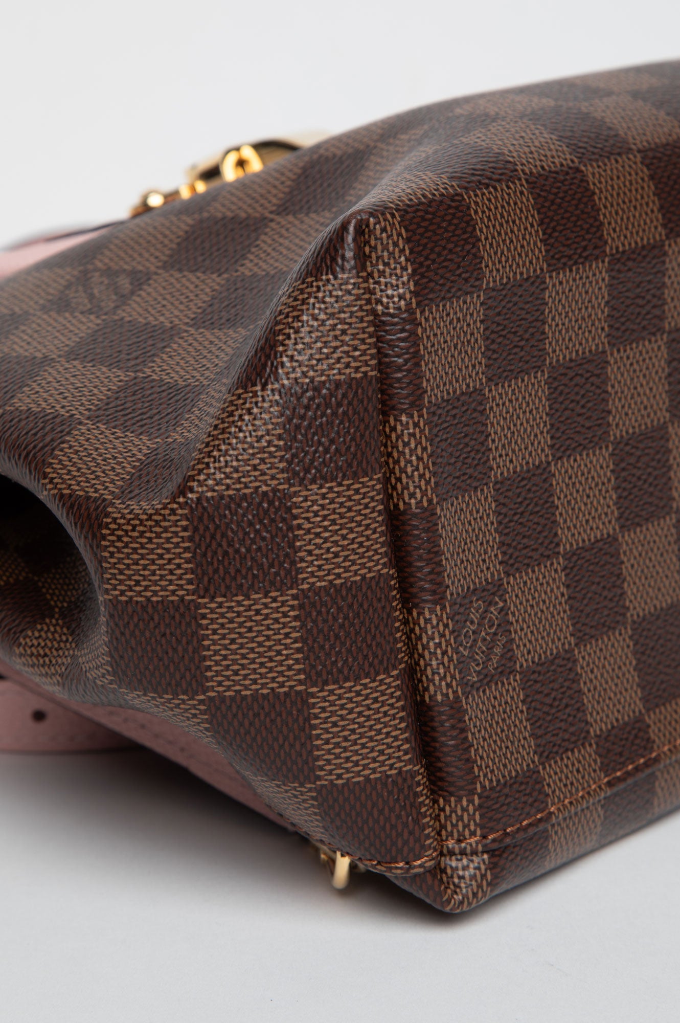 Louis Vuitton Damier Ebene Magnolia Leather Clapton Convertible Backpack