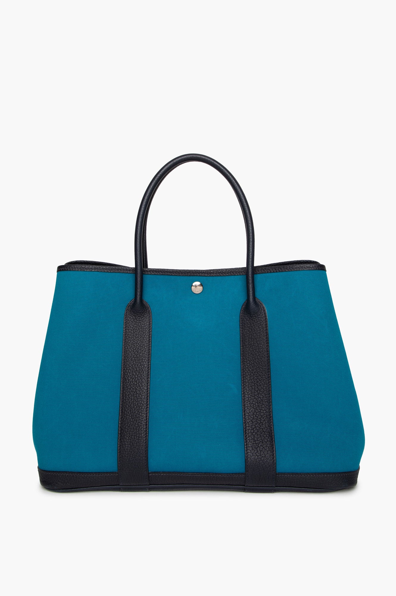 Hermès 2013 Bleu Izmir Toile/Negonda Bleu Garden Party 36
