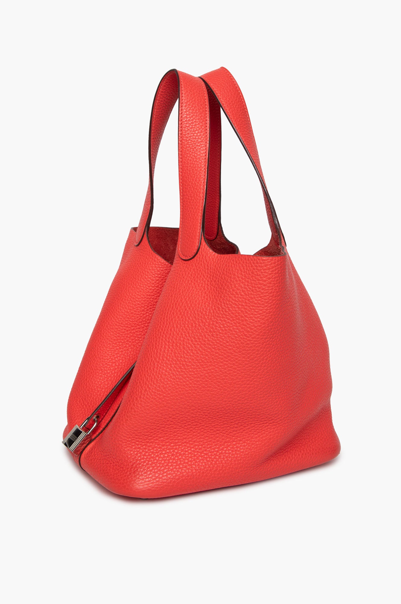 Hermès Rose Jaipur Clemence Picotin Lock 22