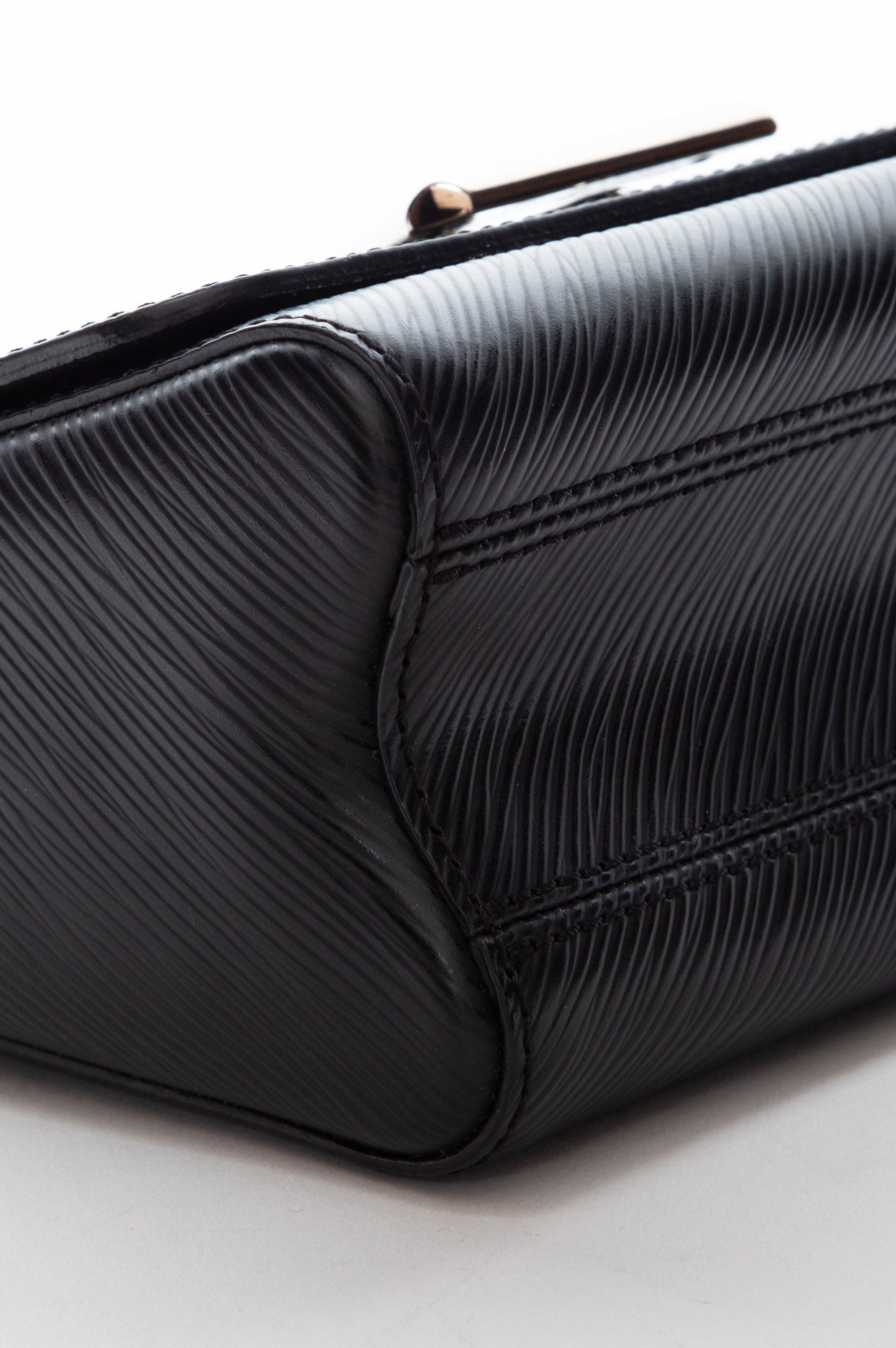 Louis Vuitton Black Epi Leather Twist PM Bag