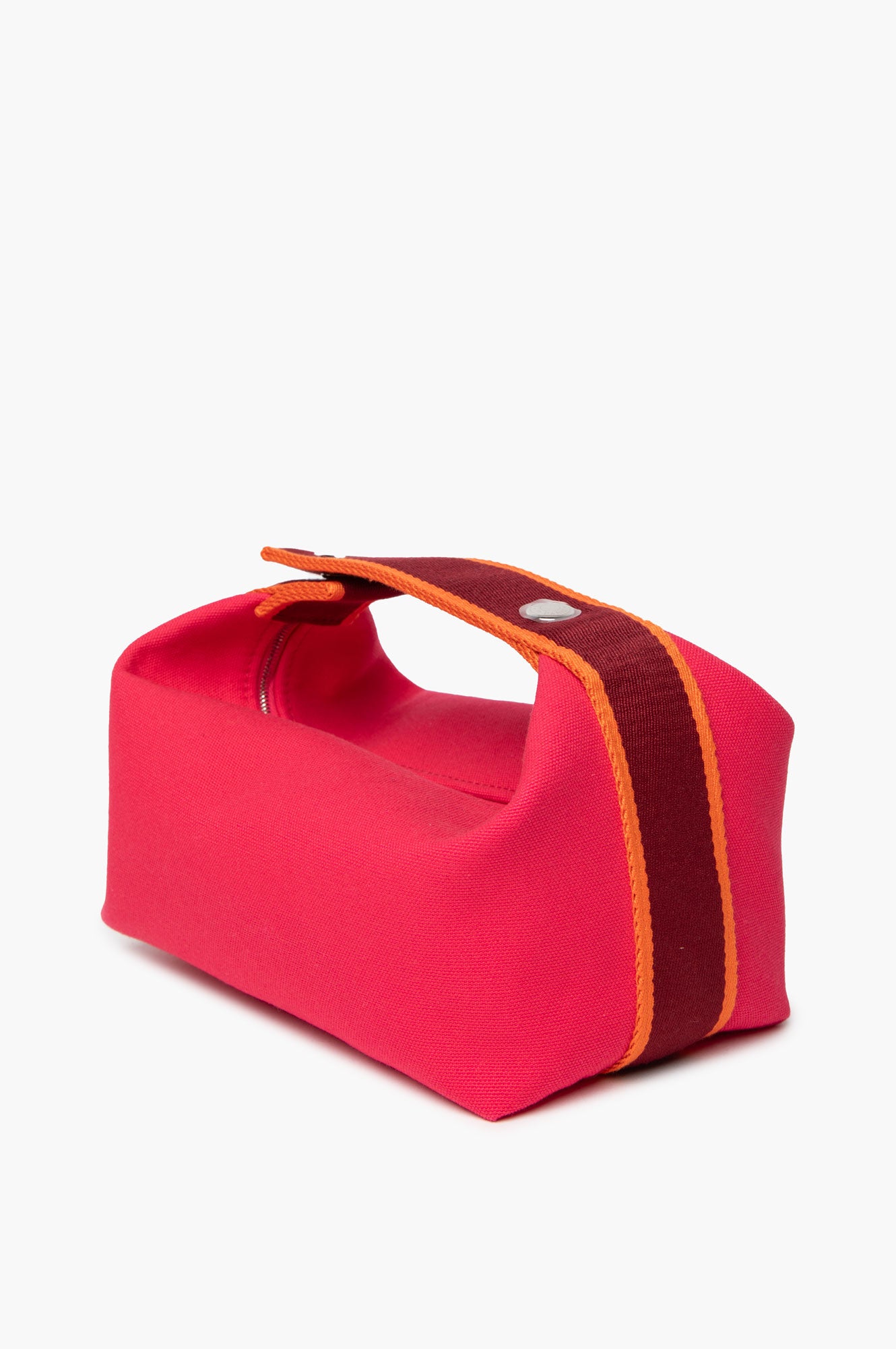 Hermès Hibiscus Pink Small Bride-a-Brac Case