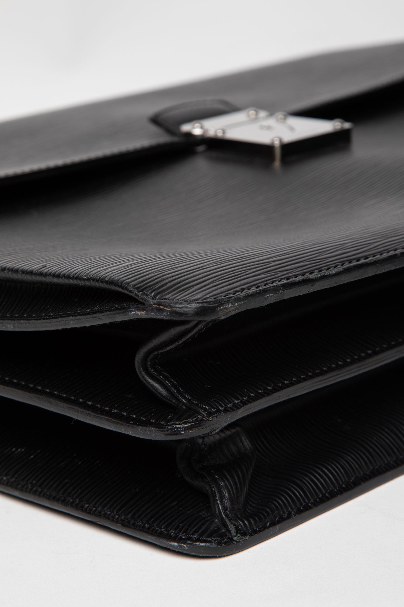 Louis Vuitton Black Epi Leather Robusto Briefcase