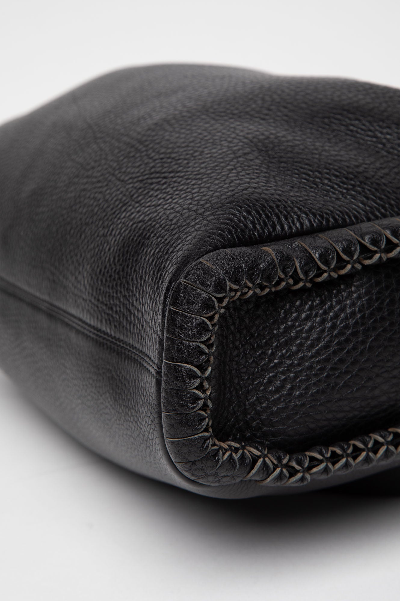 Bvlgari Black Twistino Tina Shopper Tote