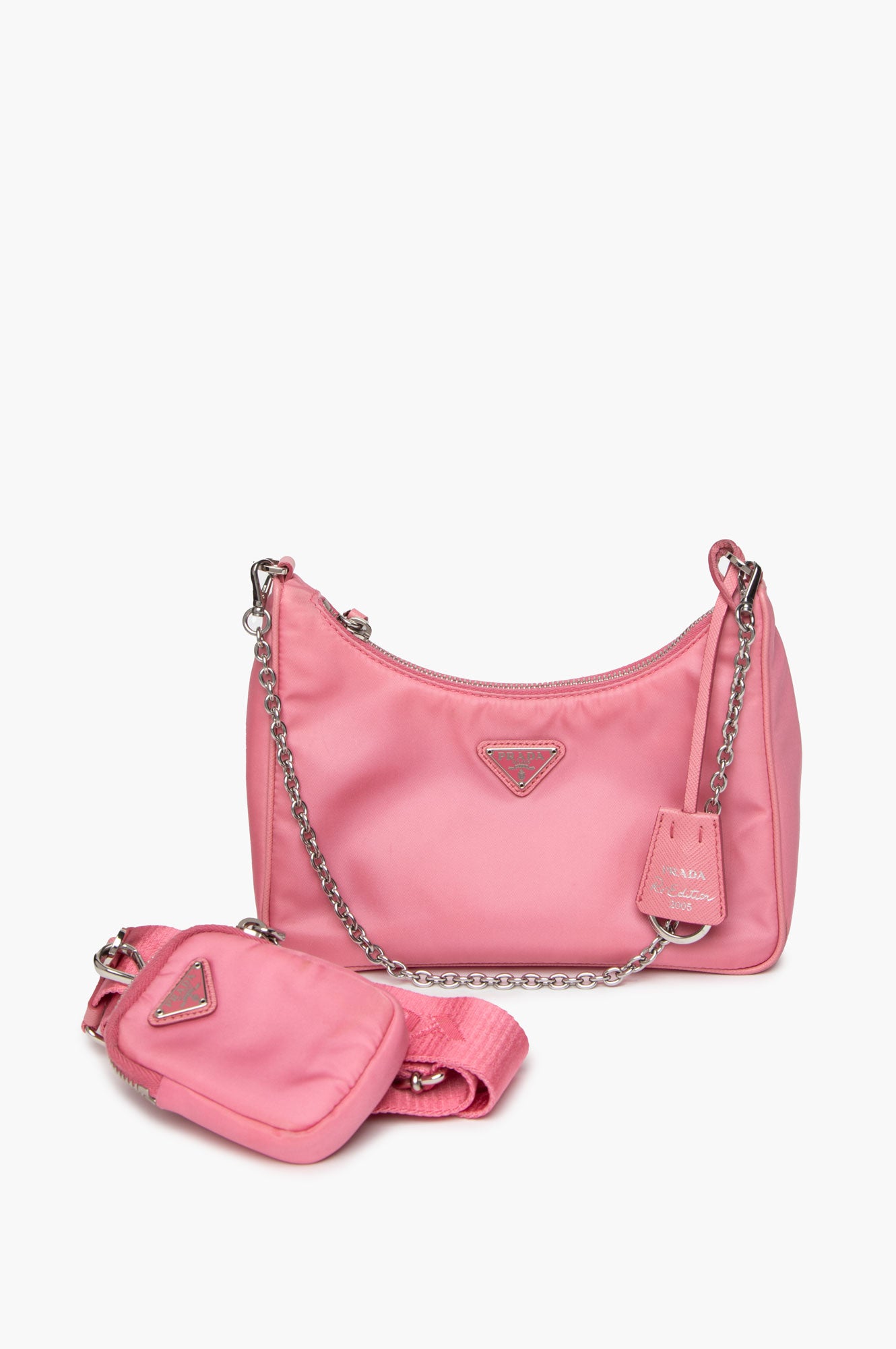 Prada Pink Re-Nylon Re-edition 2005 Bag