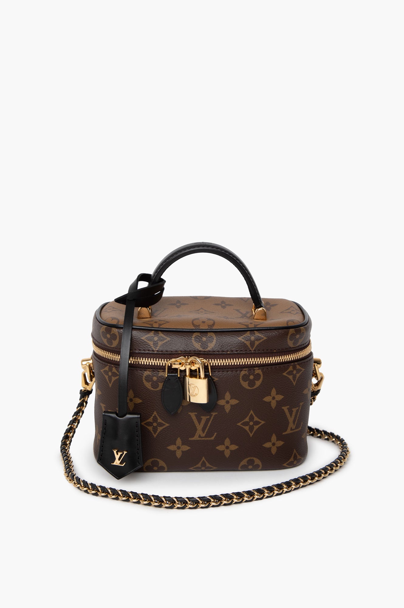 Louis Vuitton Brown Monogram Reverse Vanity PM Bag