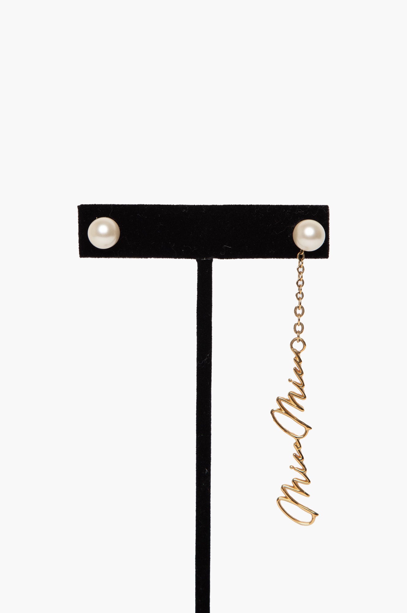 Miu Miu Uneven Earrings