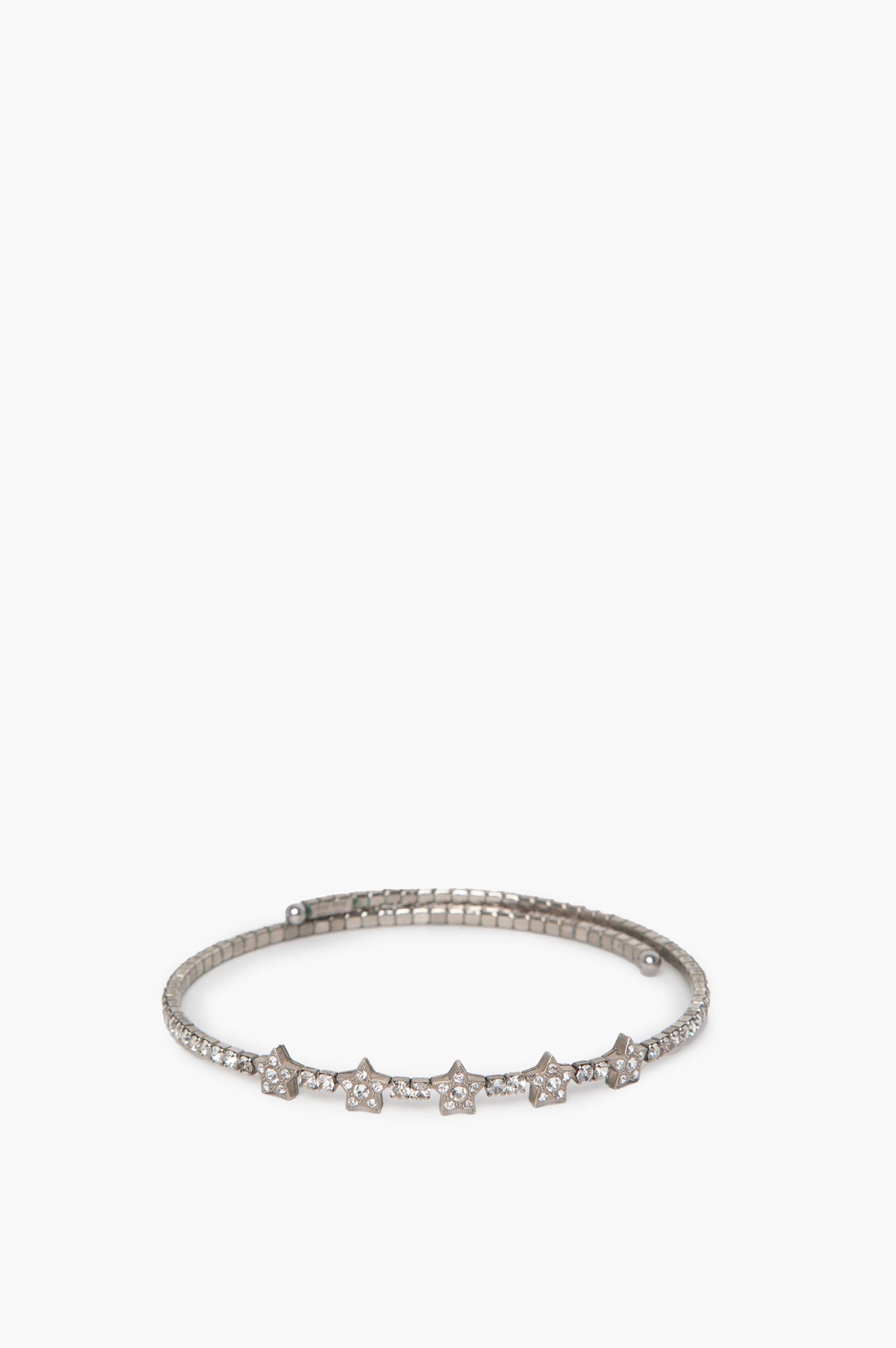 Miu Miu Rigid Crystal Chocker Necklace