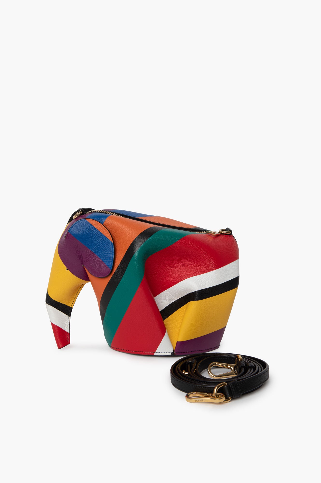 Loewe Rainbow Mini Elephant Crossbody Bag