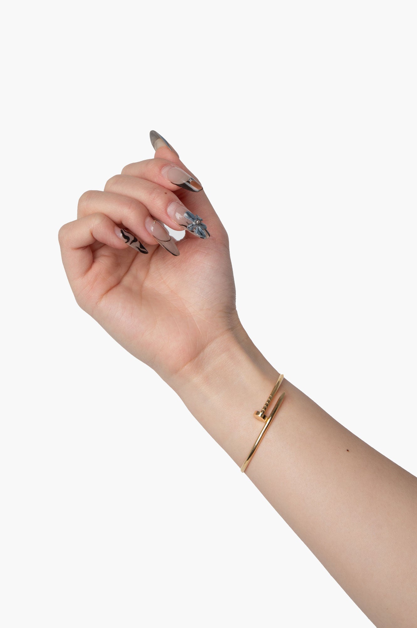 Cartier 18K Gold Juste un Clou Bracelet Small Model Size 17