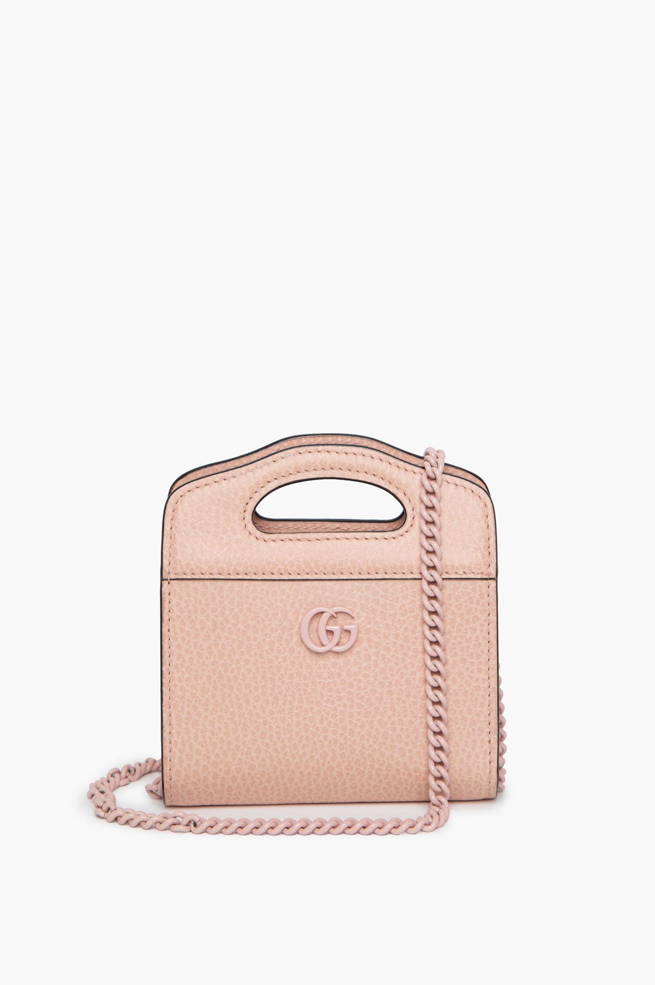 Gucci Mini Marmont Top Handle Wallet On Chain