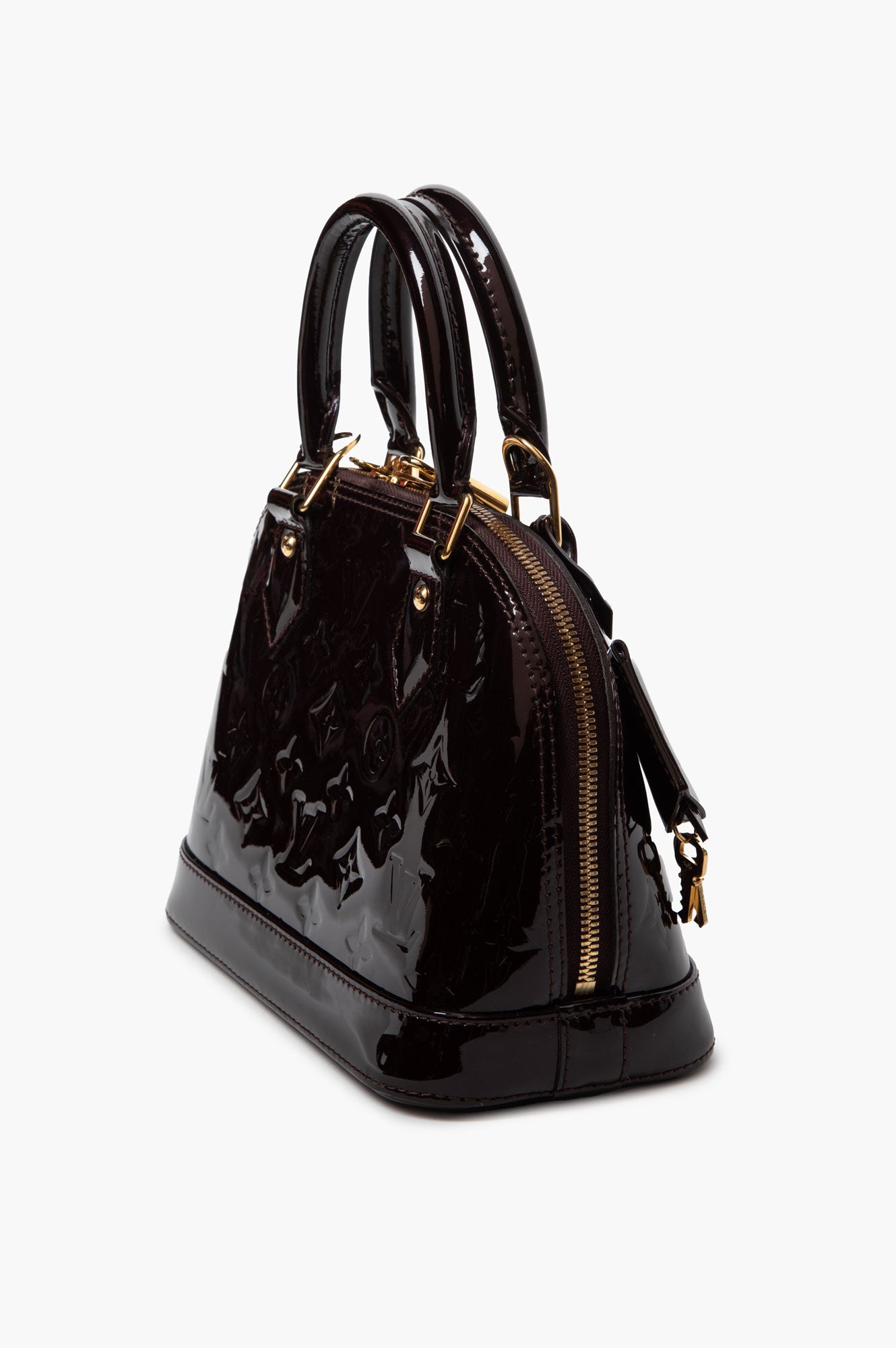 Louis Vuitton Monogram Amarante Vernis Alma BB
