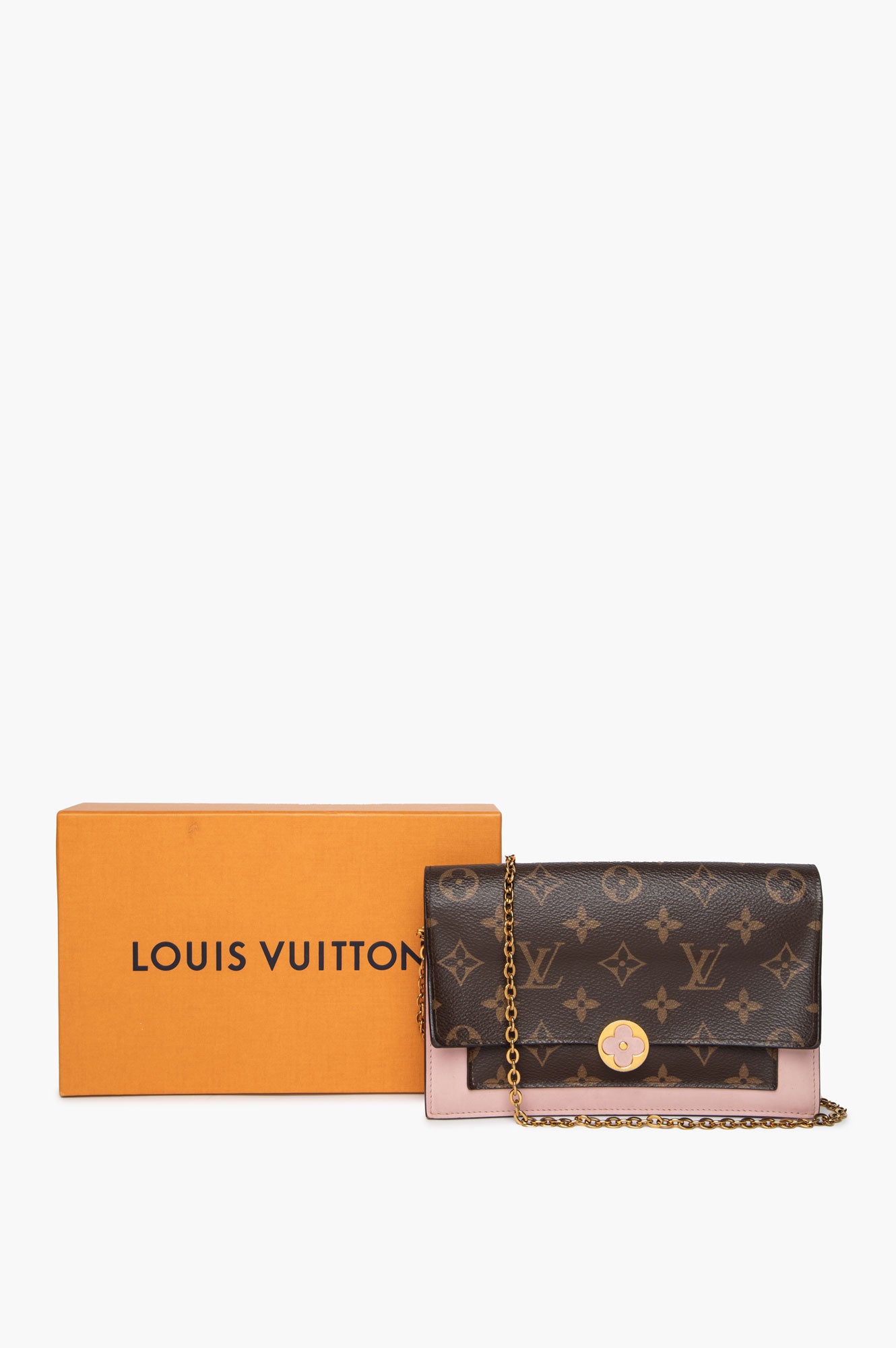 Louis Vuitton Monogram Flore Wallet On Chain Bag