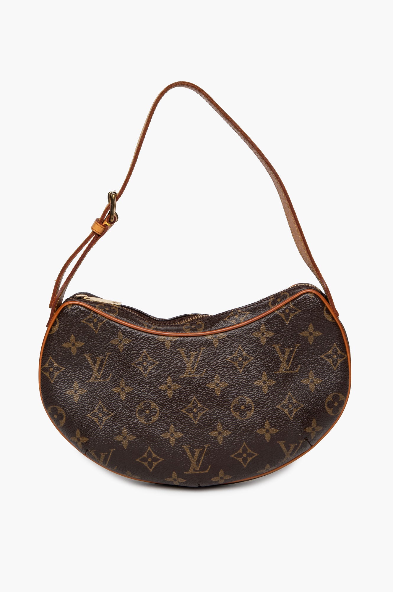 Louis Vuitton Brown Monogram Croissant  Small