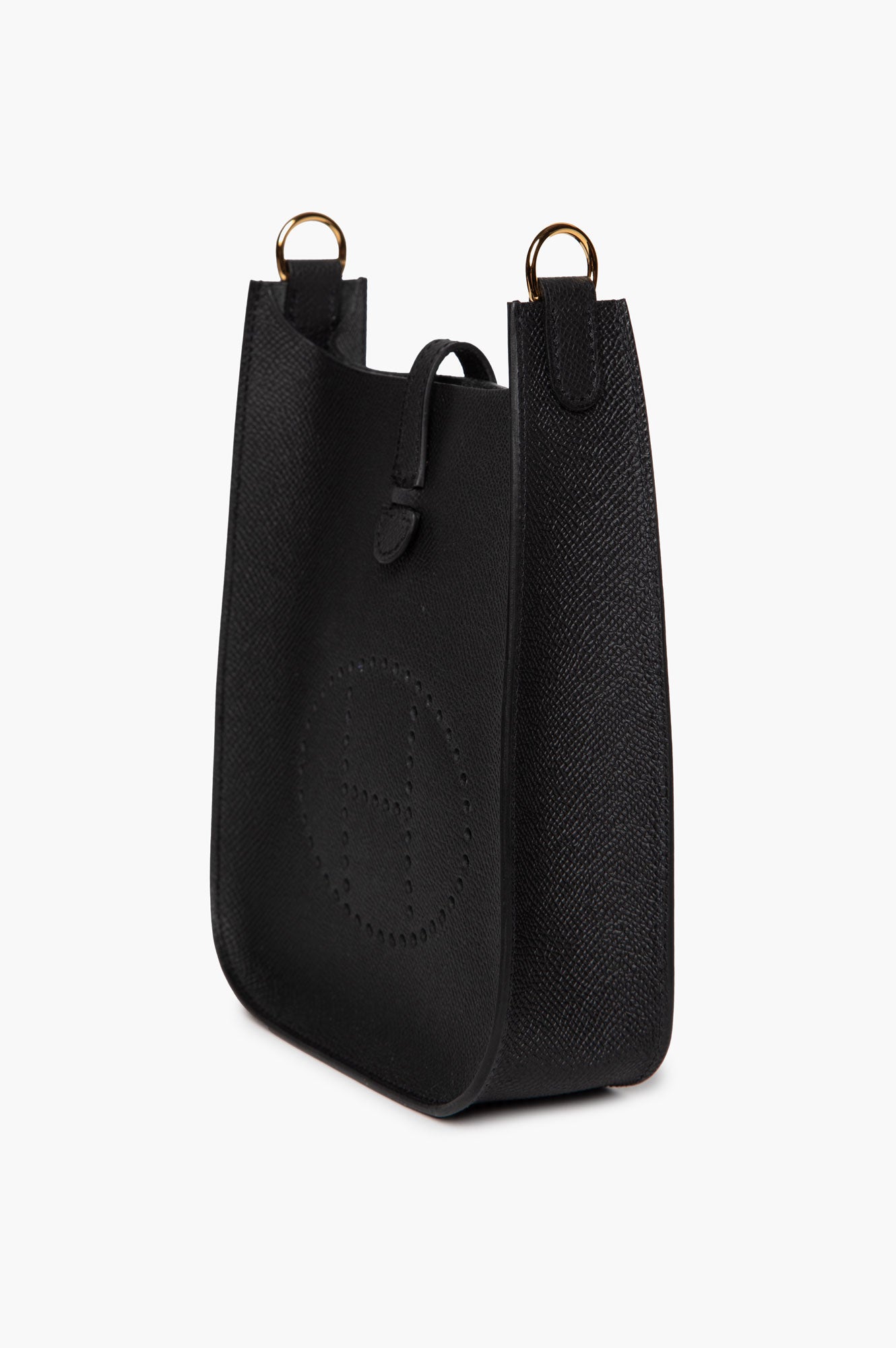 Hermes Black Epsom Evelyne TPM