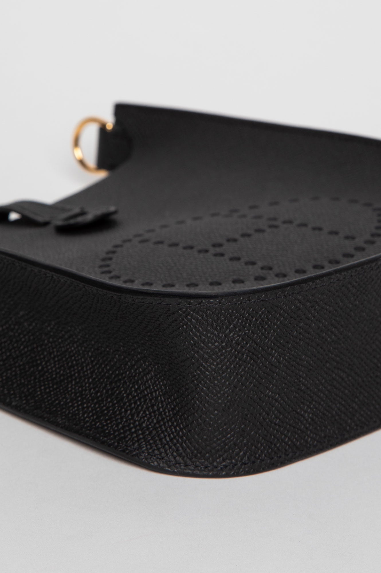 Hermes Black Epsom Evelyne TPM