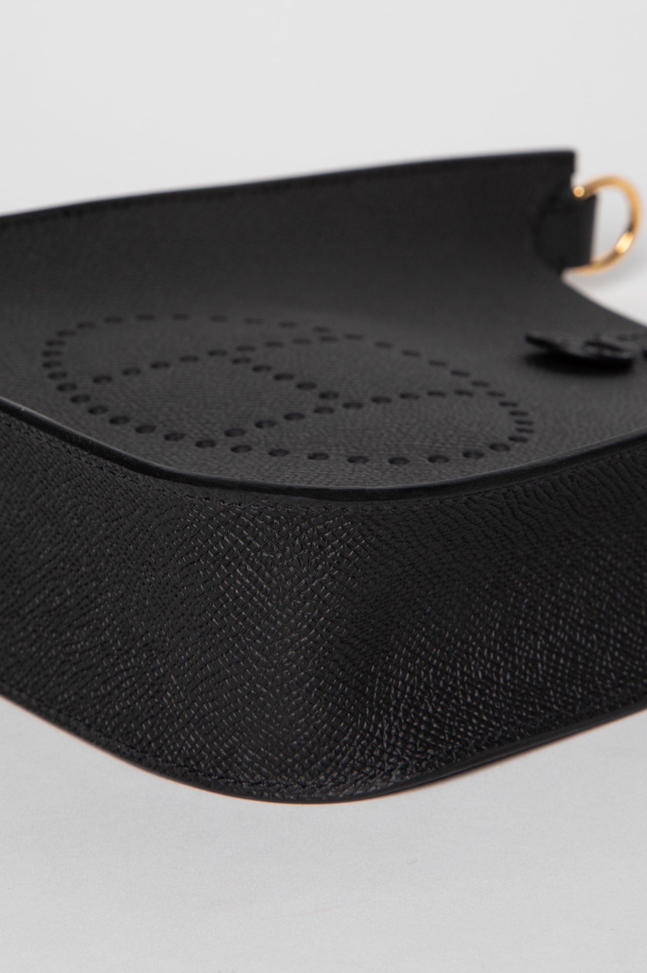 Hermes Black Epsom Evelyne TPM