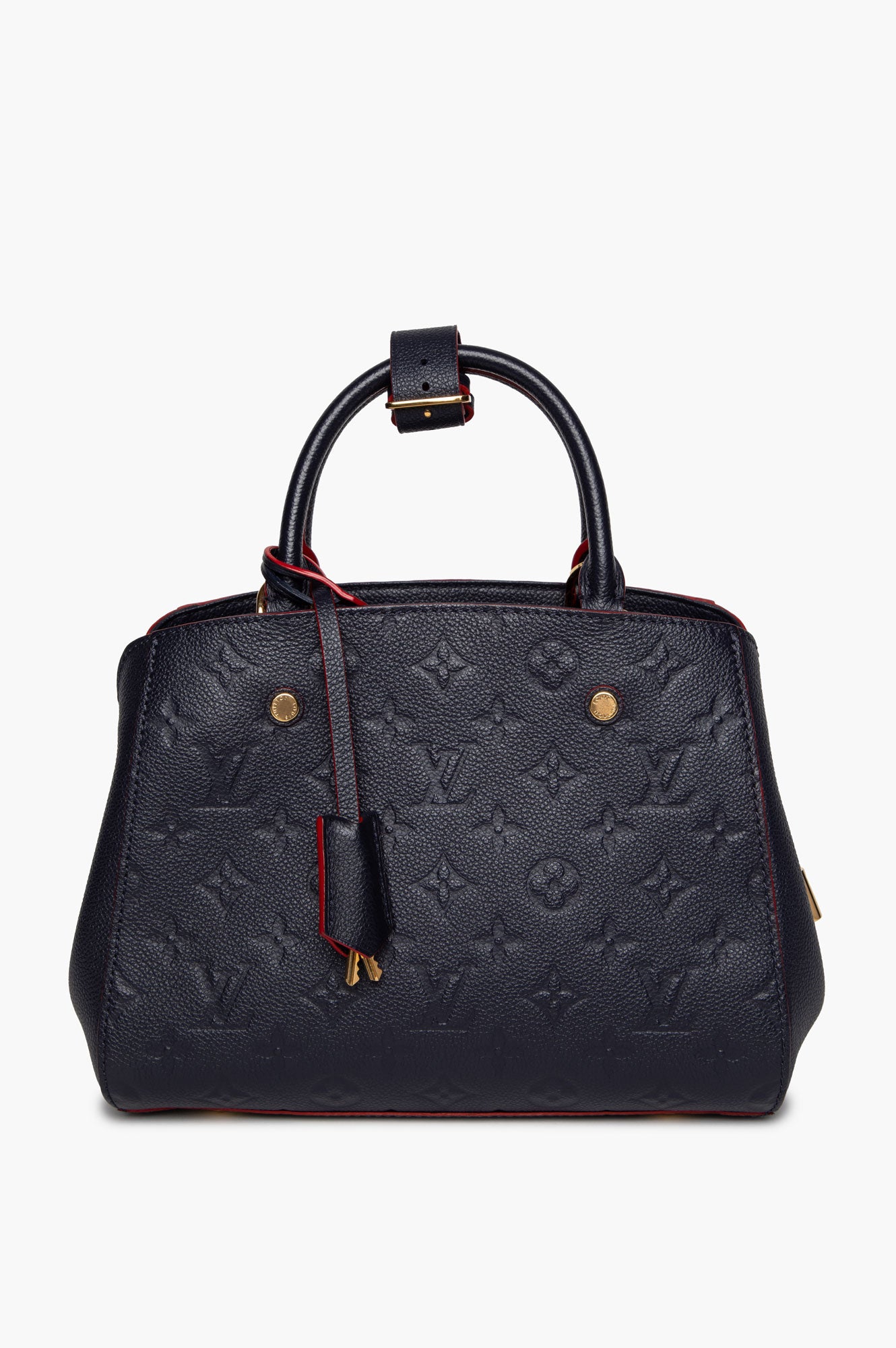 Louis Vuitton Marine Rouge Monogram Empriente Montaigne BB